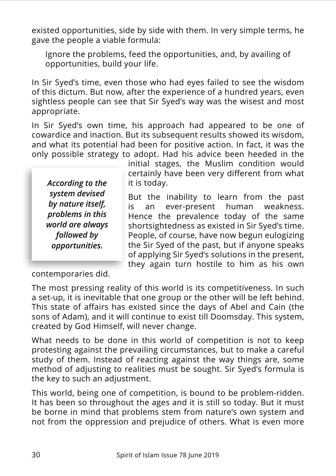 The printed page