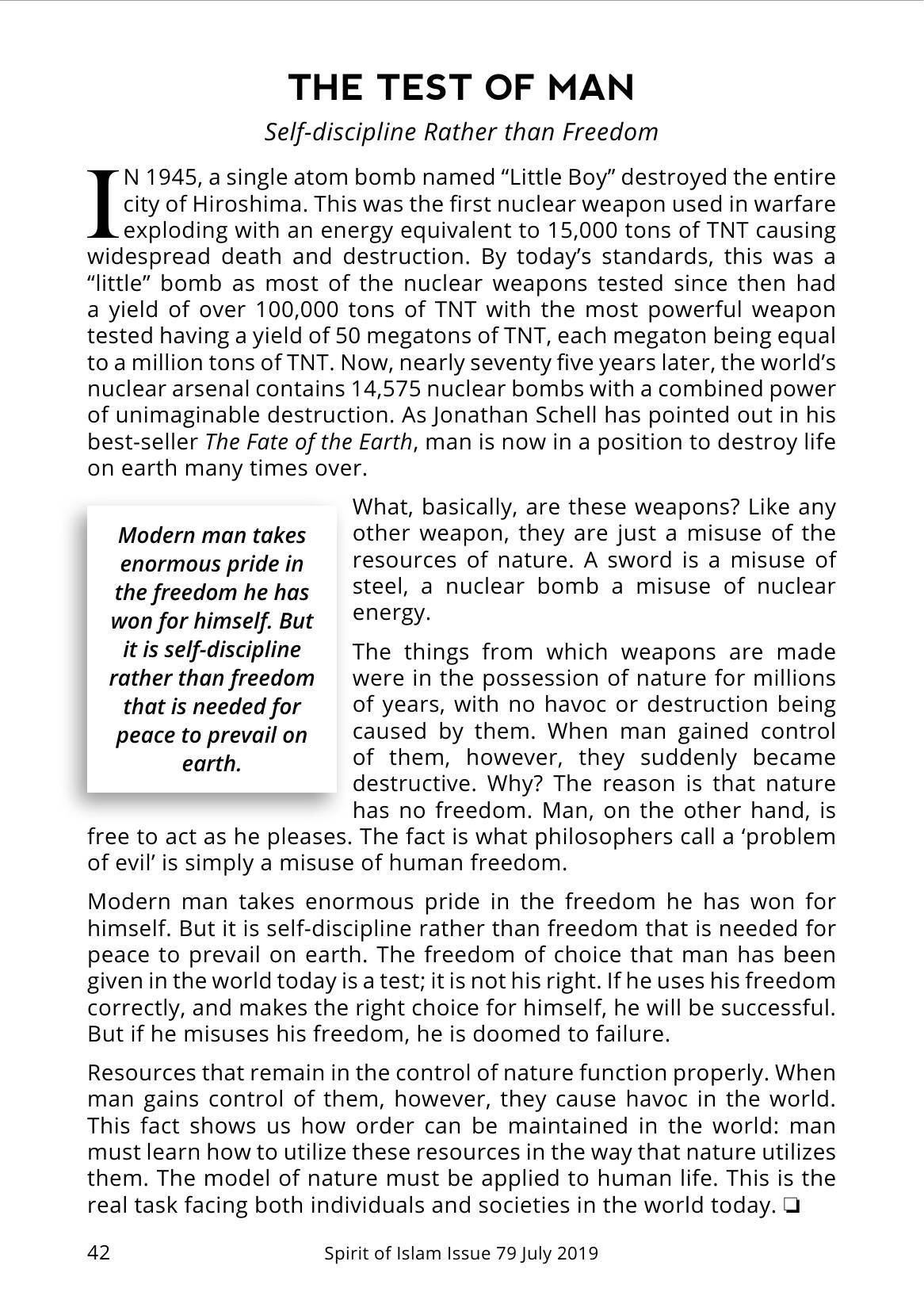 The printed page