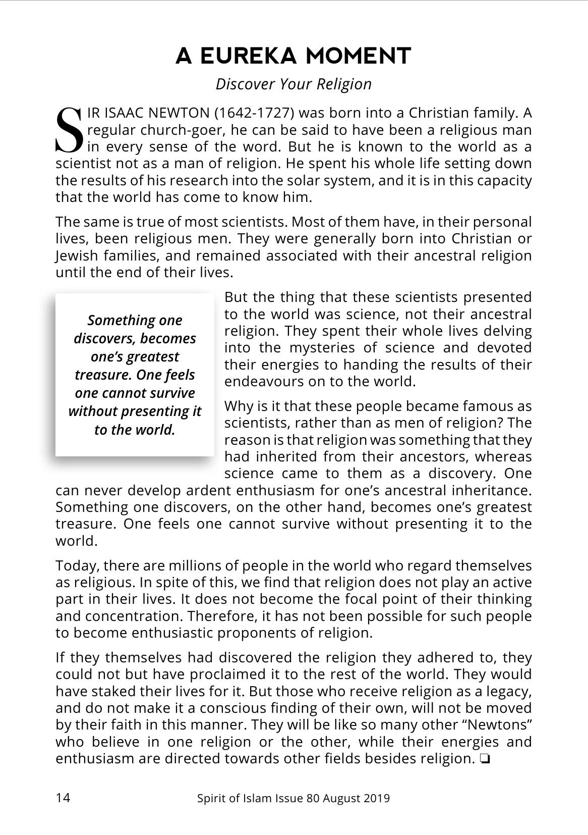 The printed page