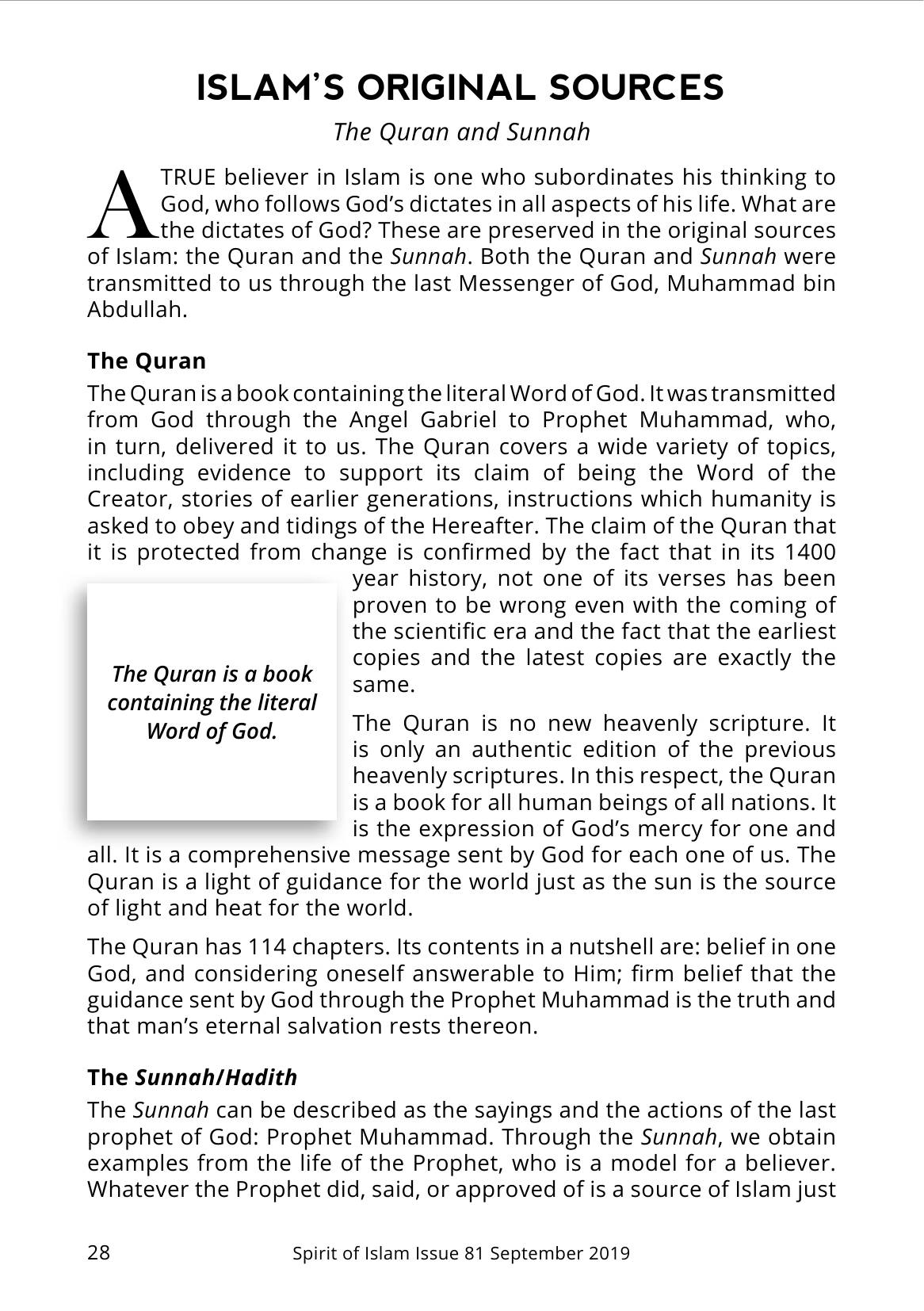 The printed page