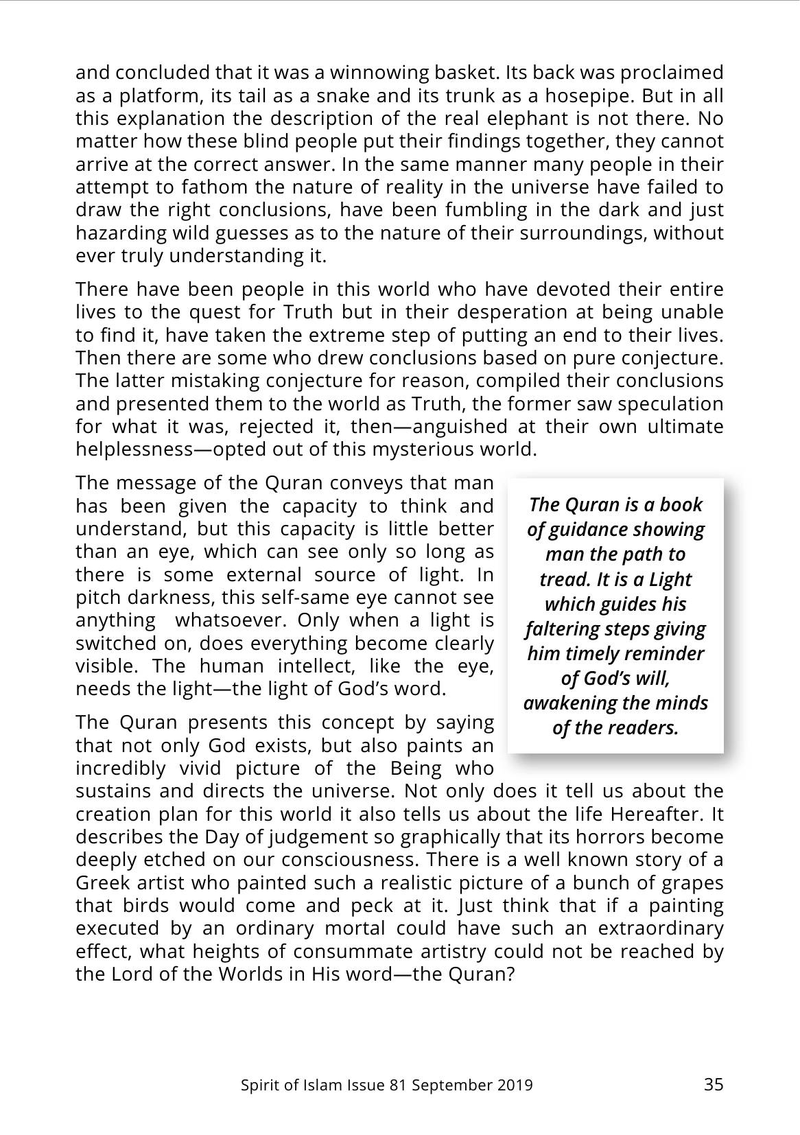 The printed page