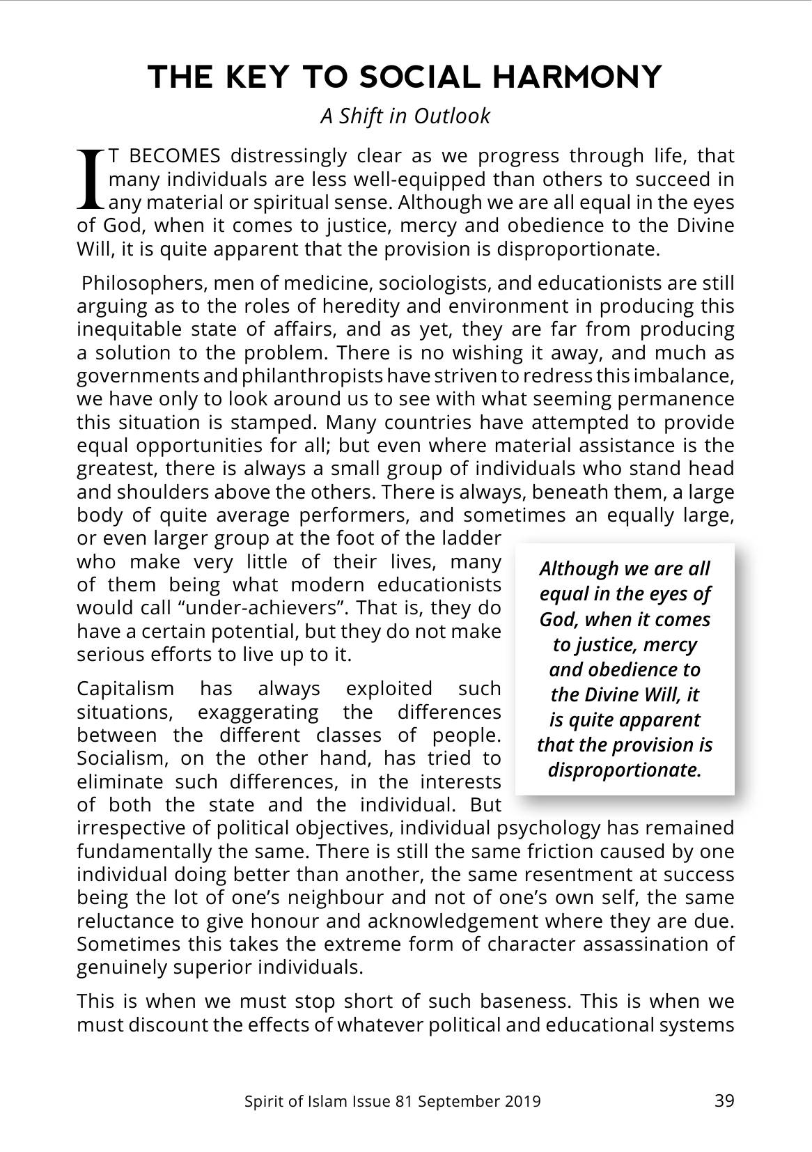 The printed page