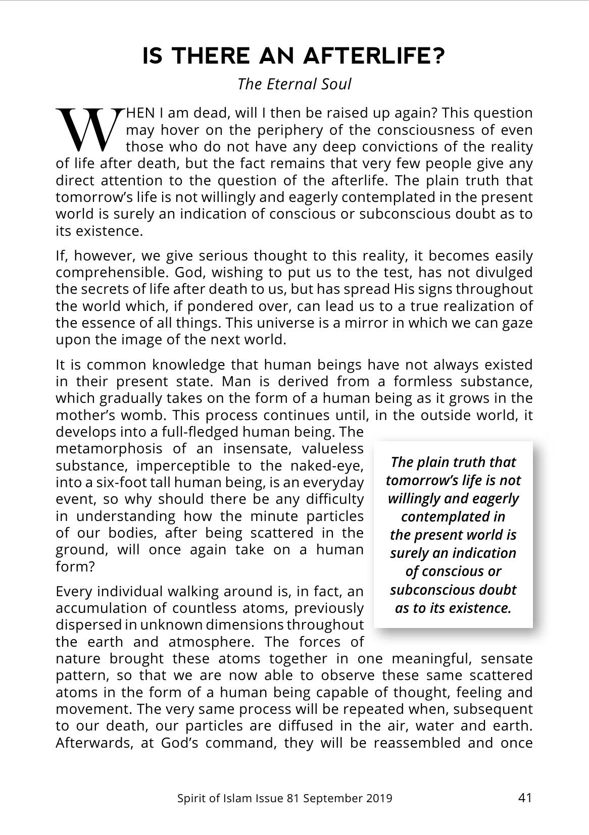 The printed page