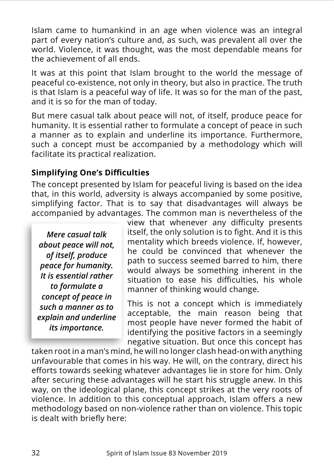 The printed page