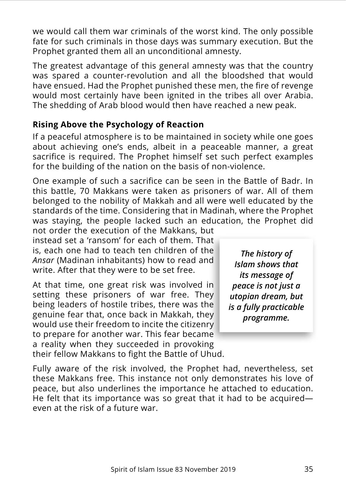 The printed page