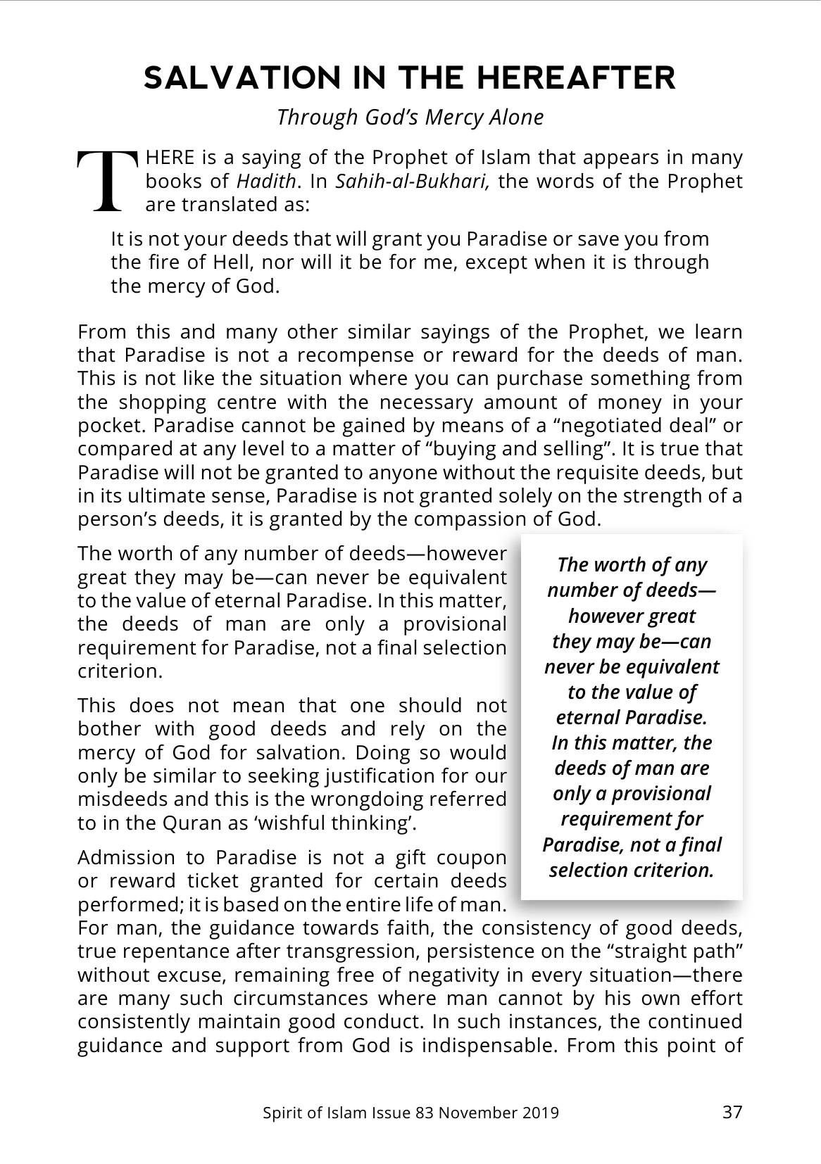 The printed page