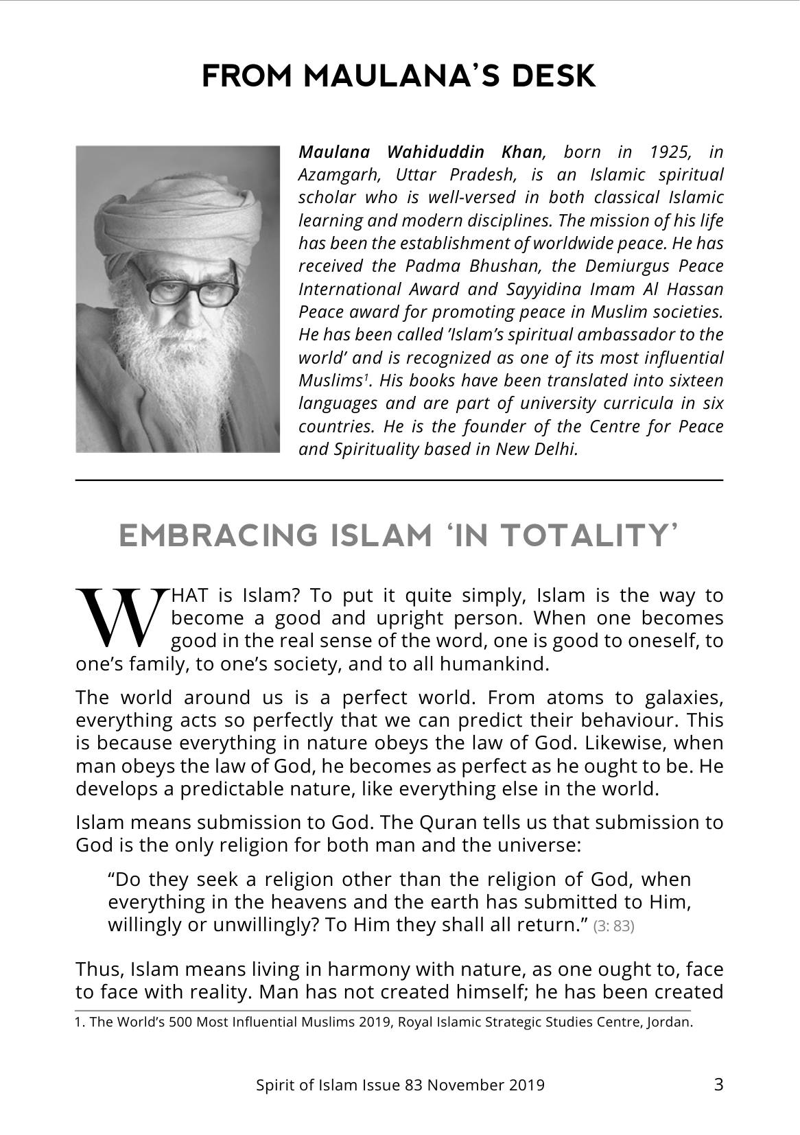 The printed page
