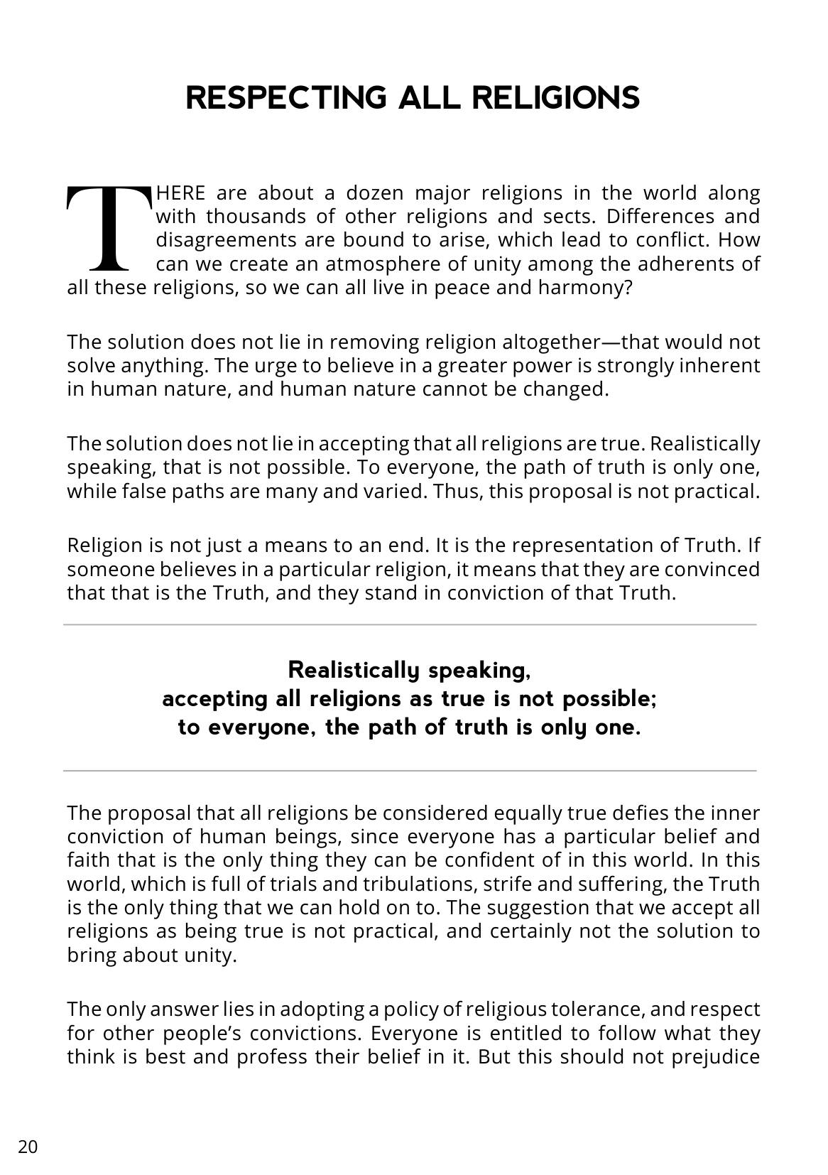 The printed page
