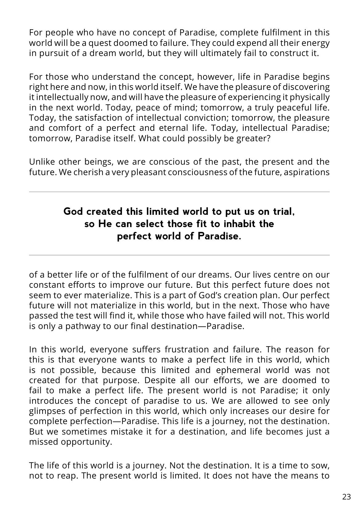 The printed page