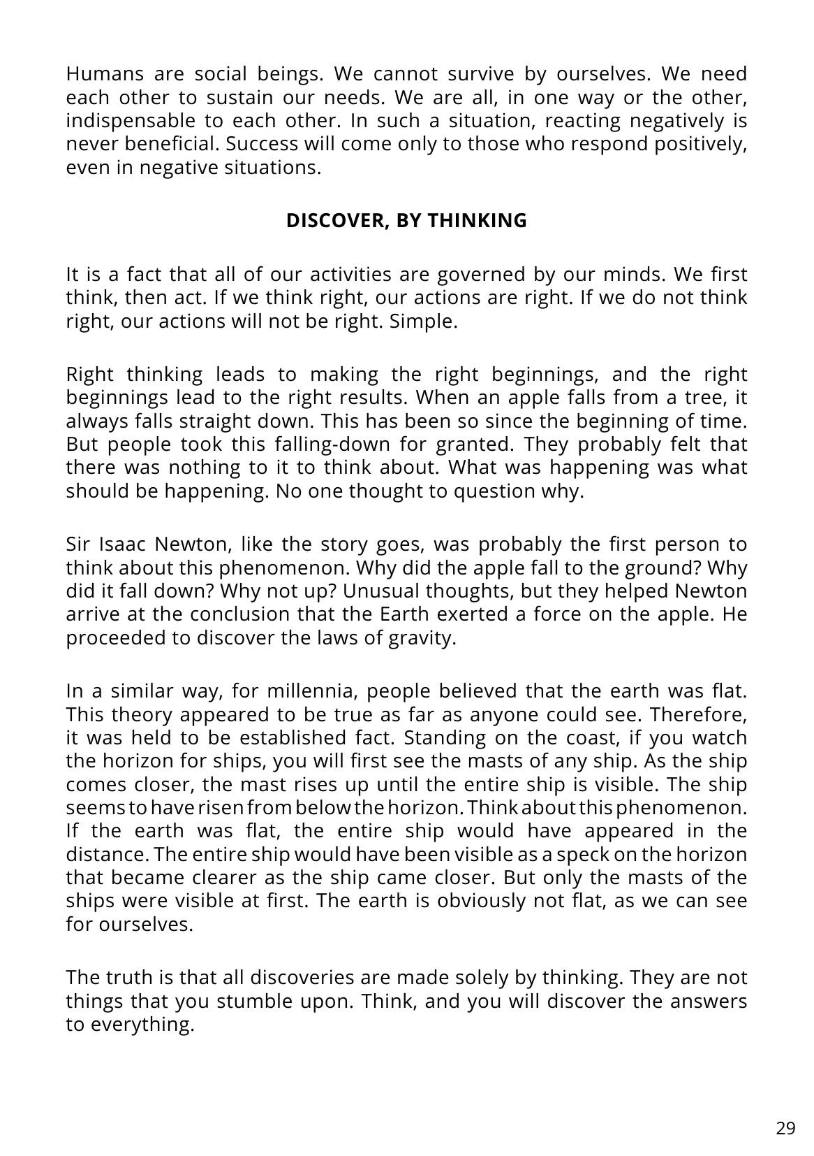 The printed page
