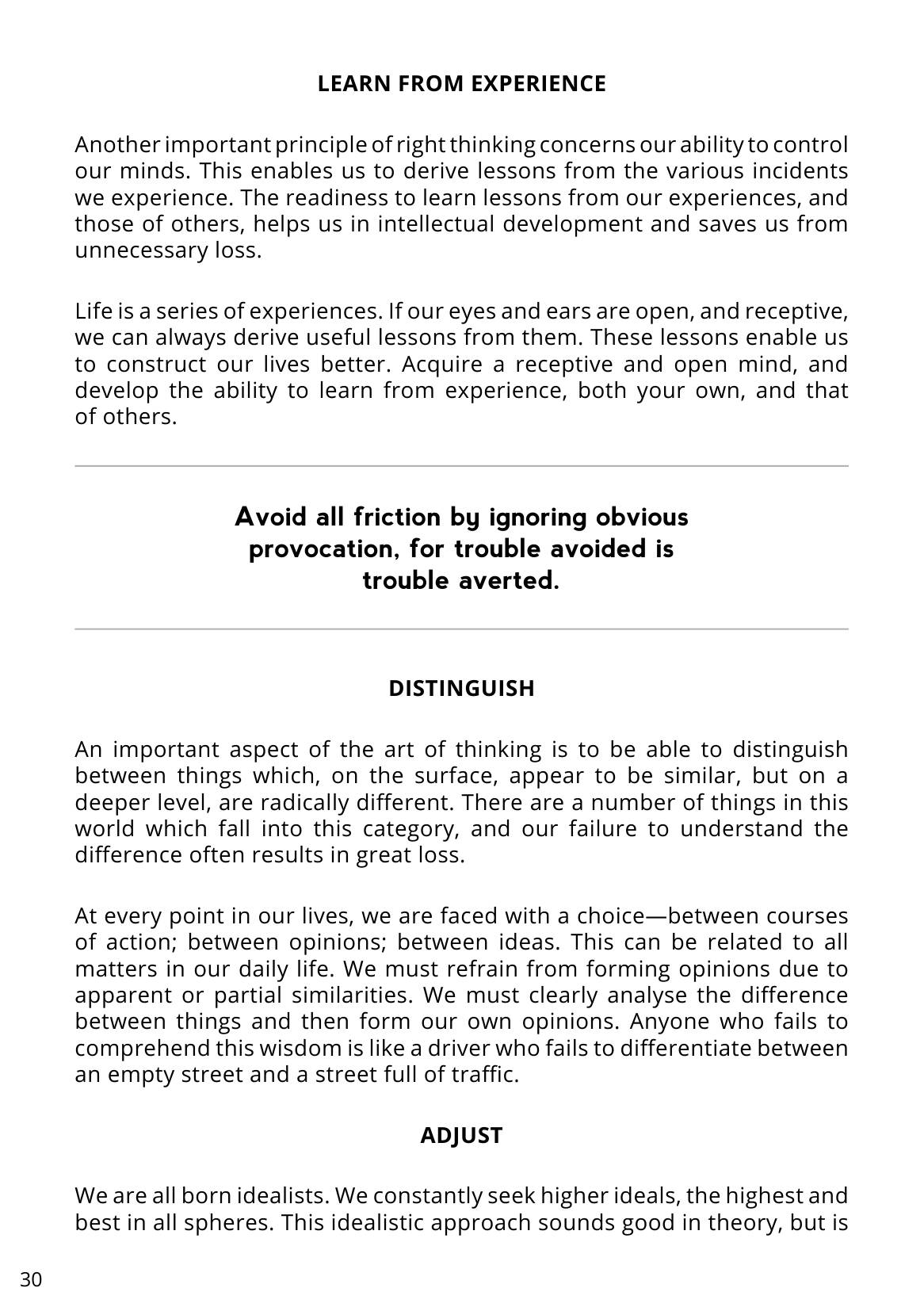 The printed page