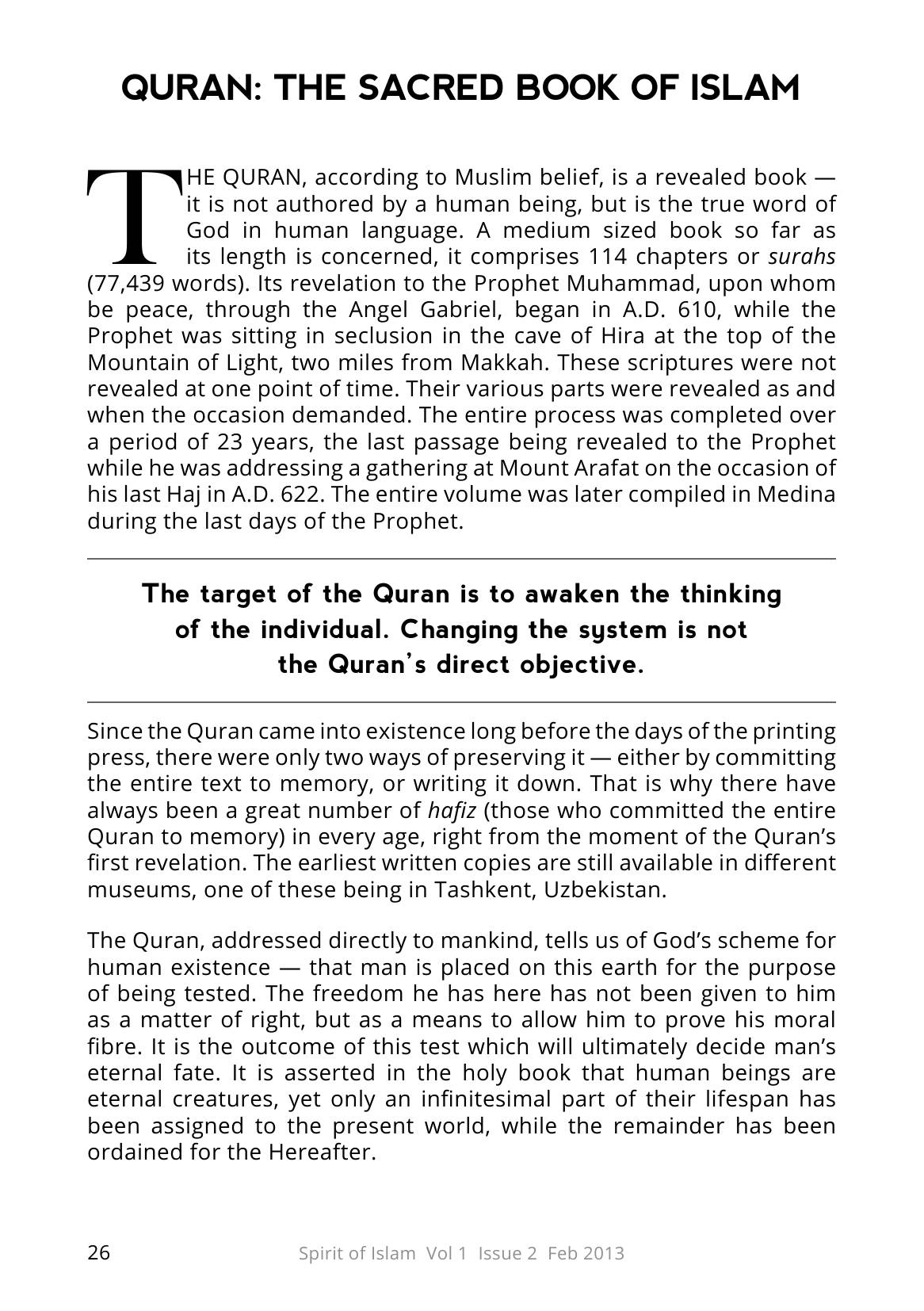 The printed page
