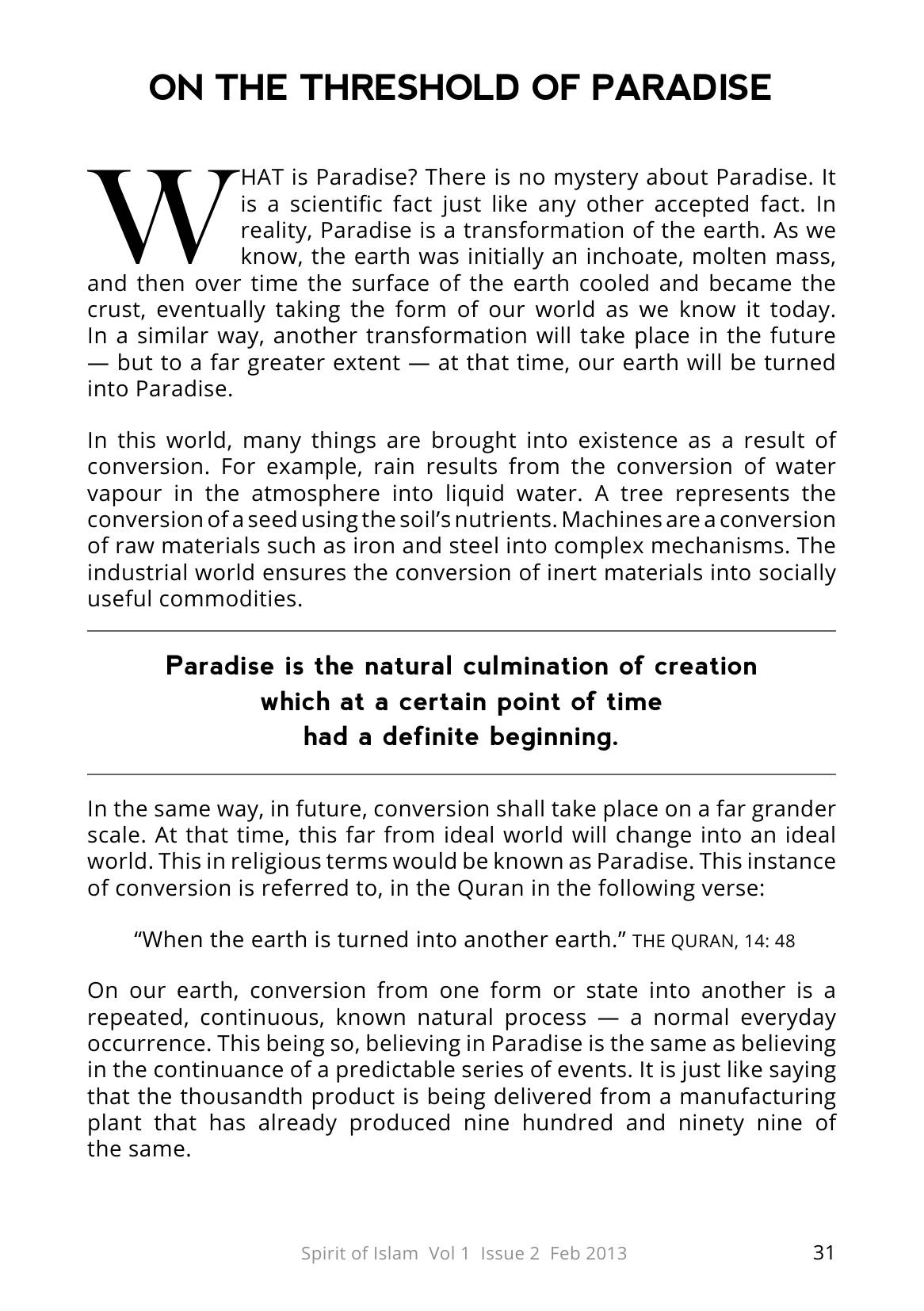 The printed page