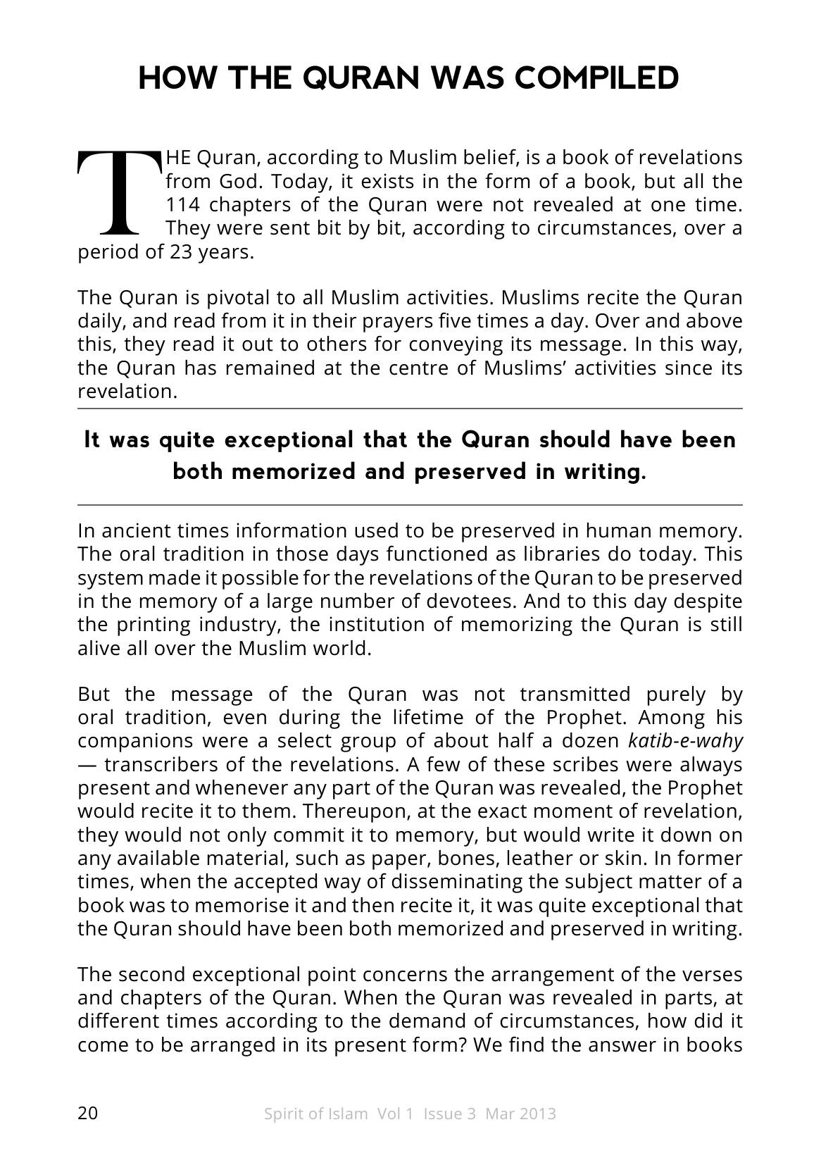 The printed page