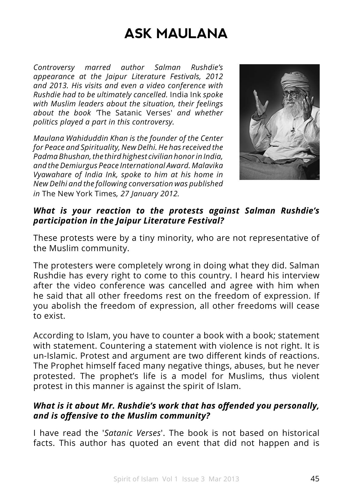 The printed page