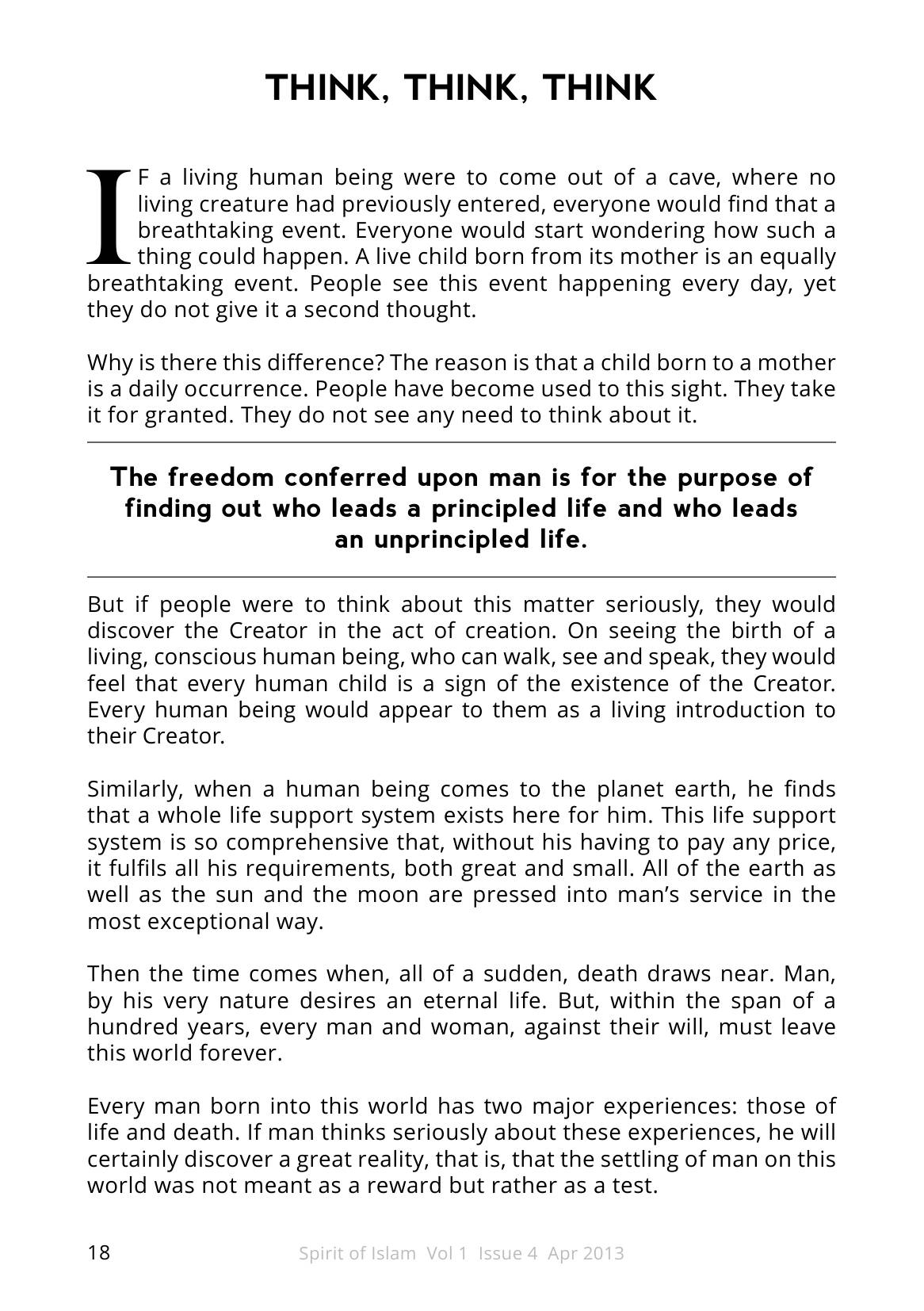 The printed page