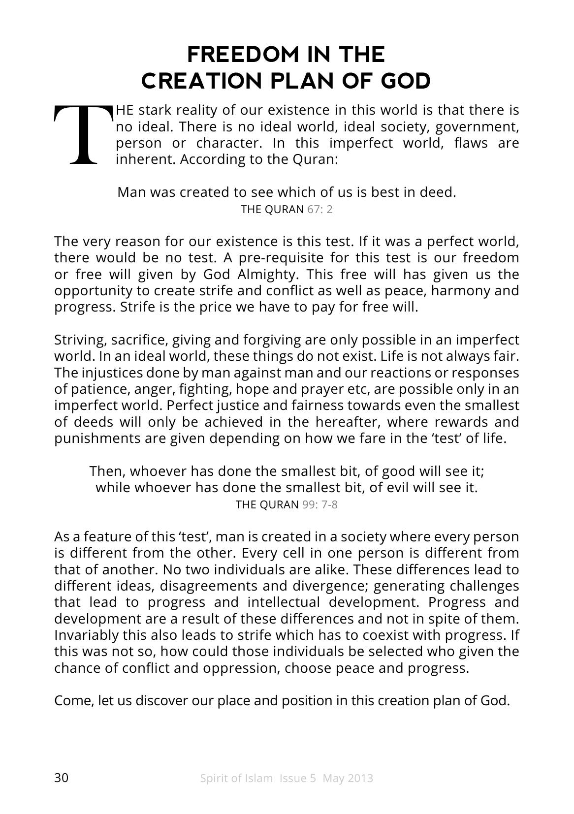 The printed page