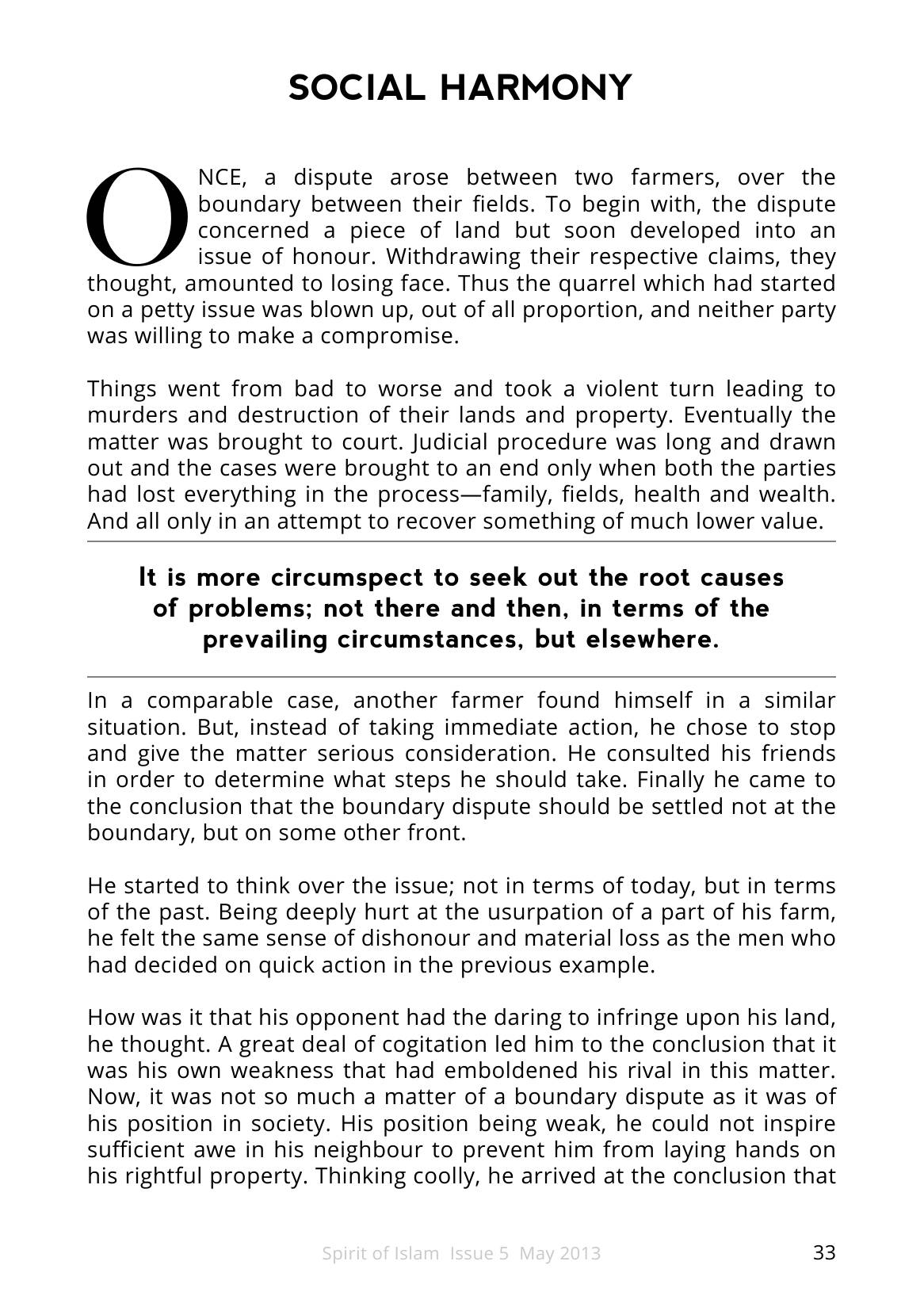 The printed page