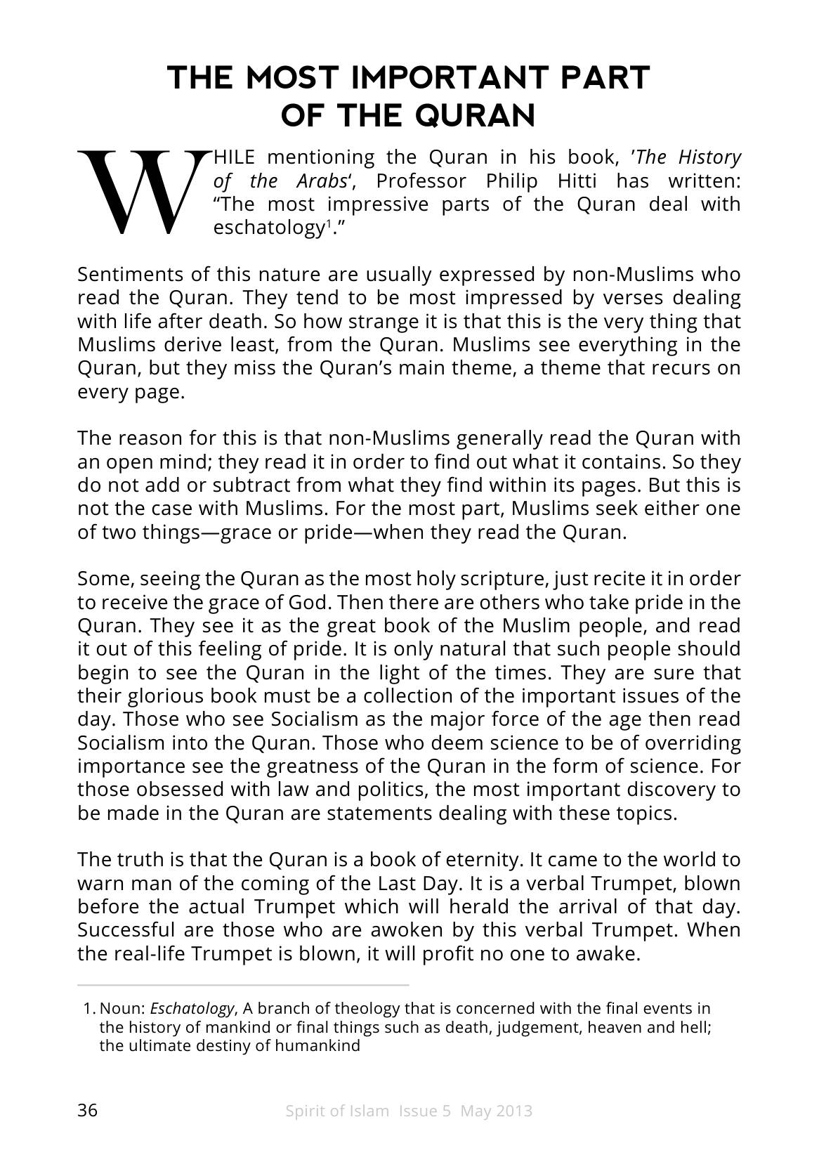 The printed page