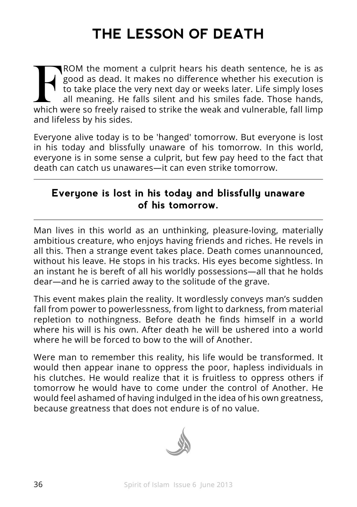 The printed page