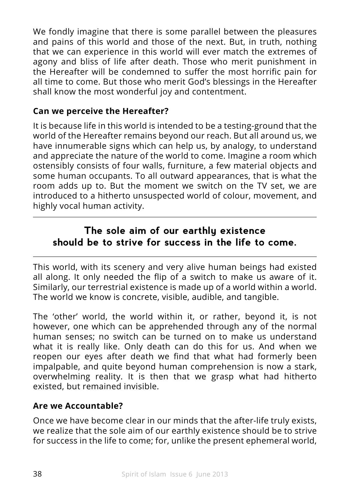 The printed page
