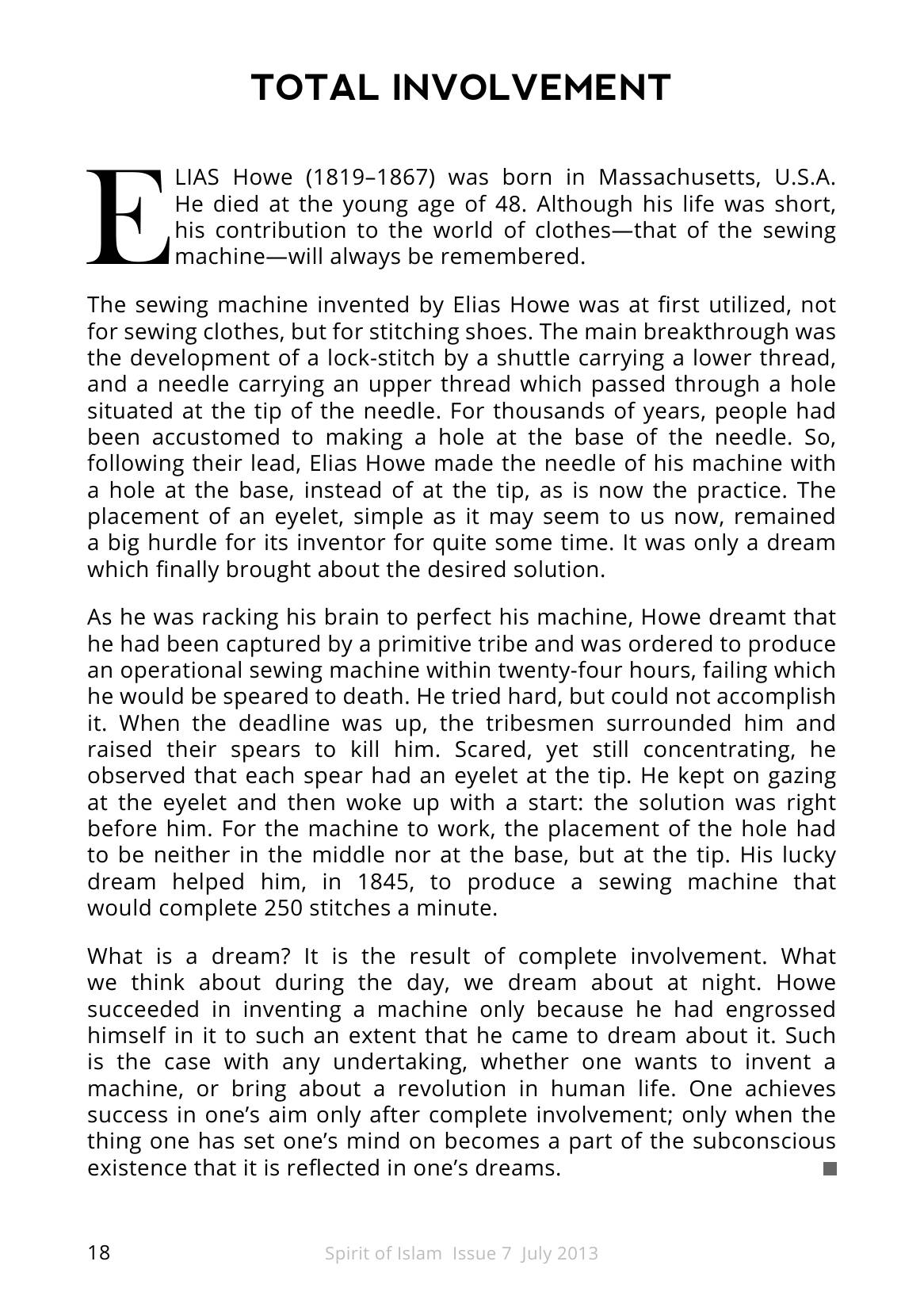 The printed page