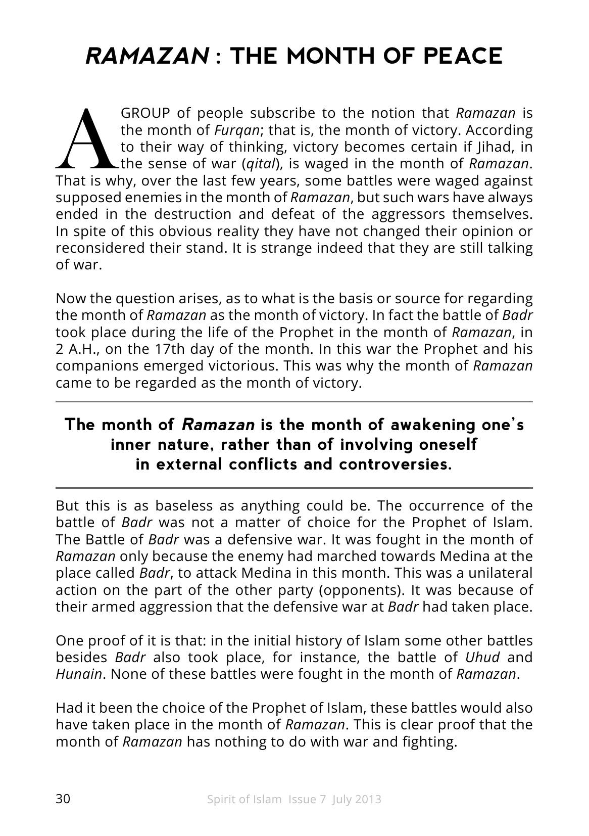 The printed page