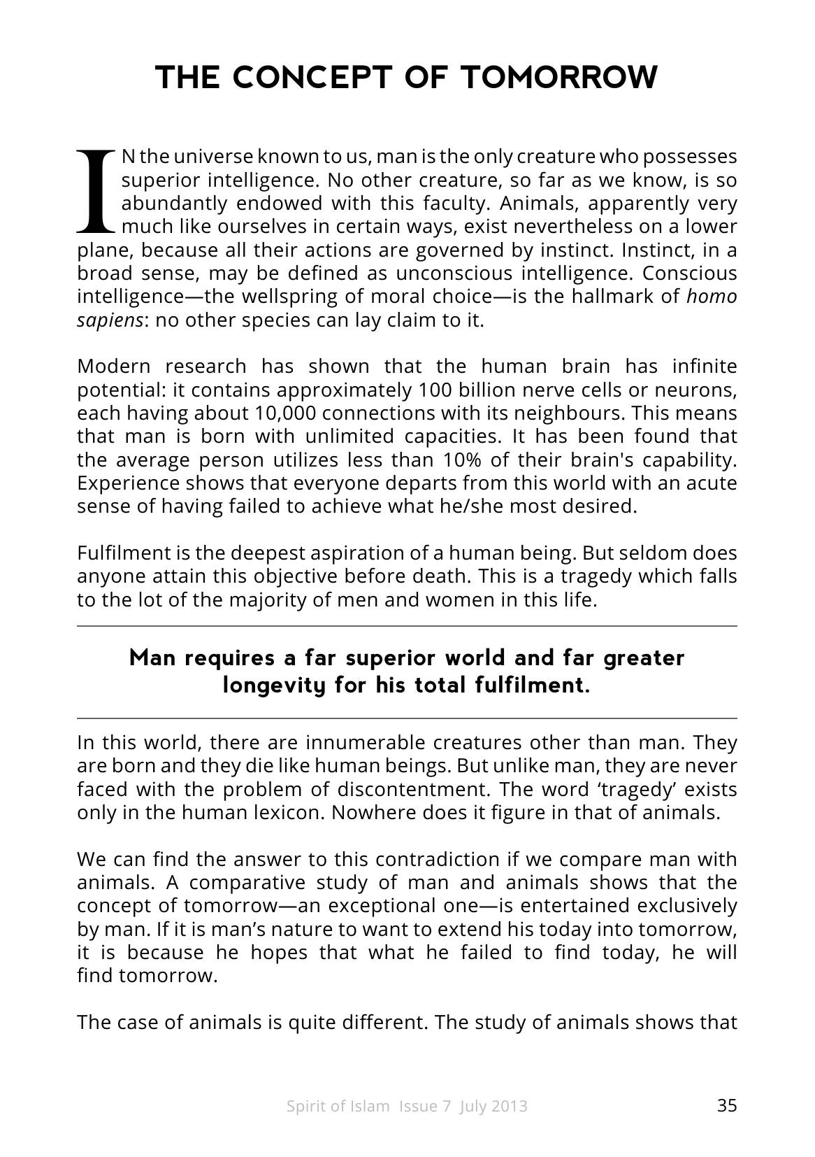 The printed page