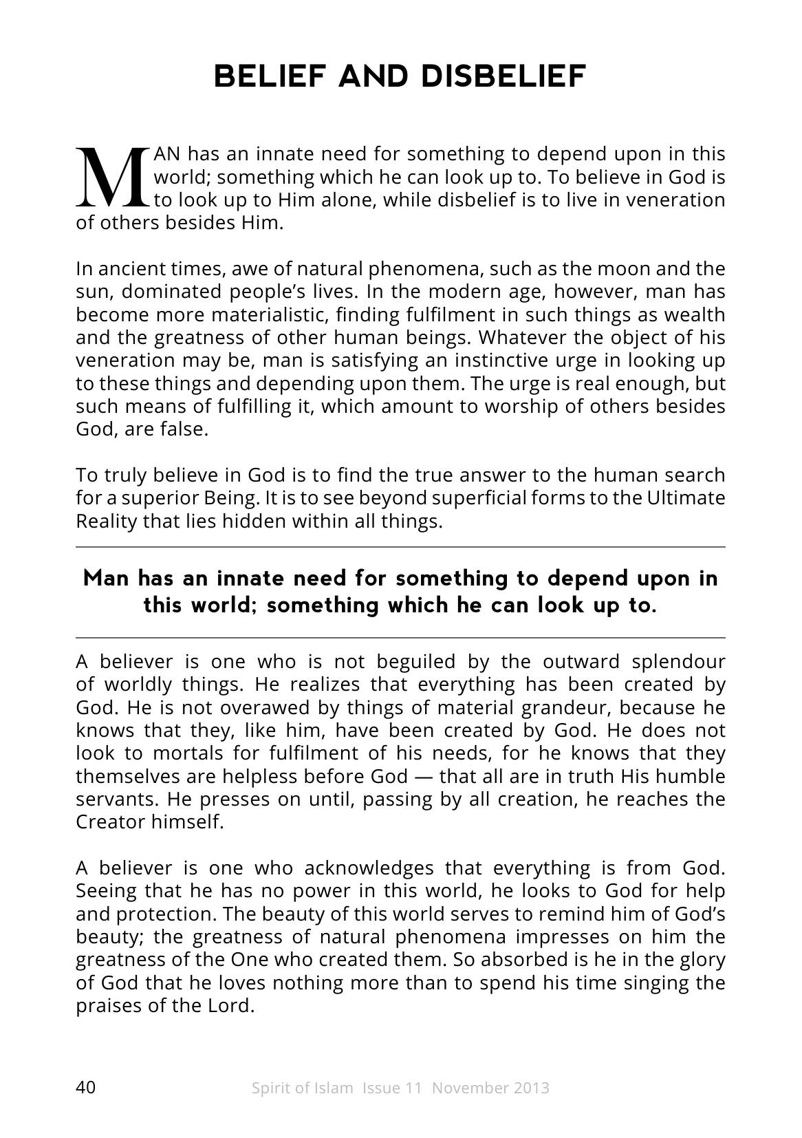 The printed page