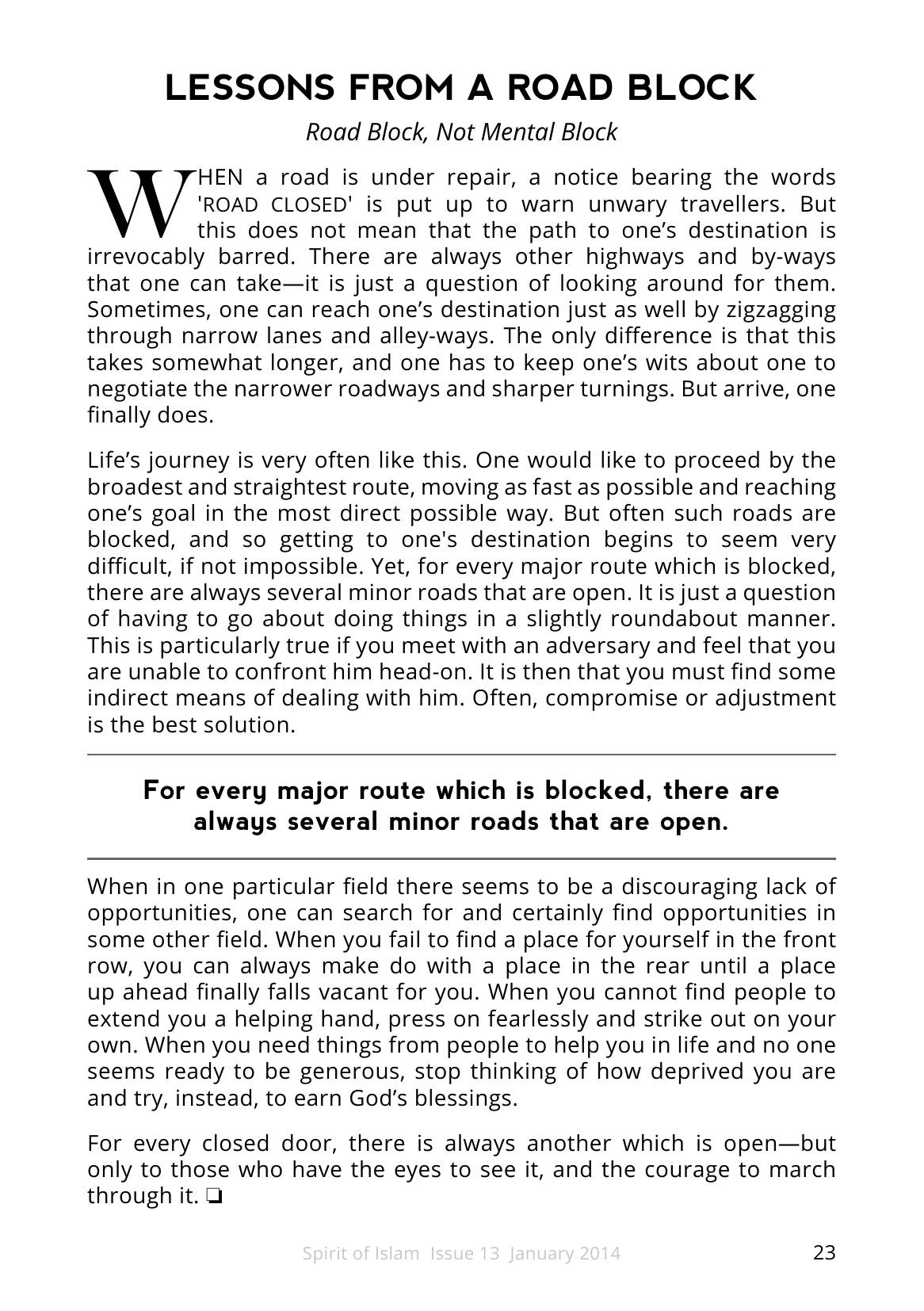 The printed page