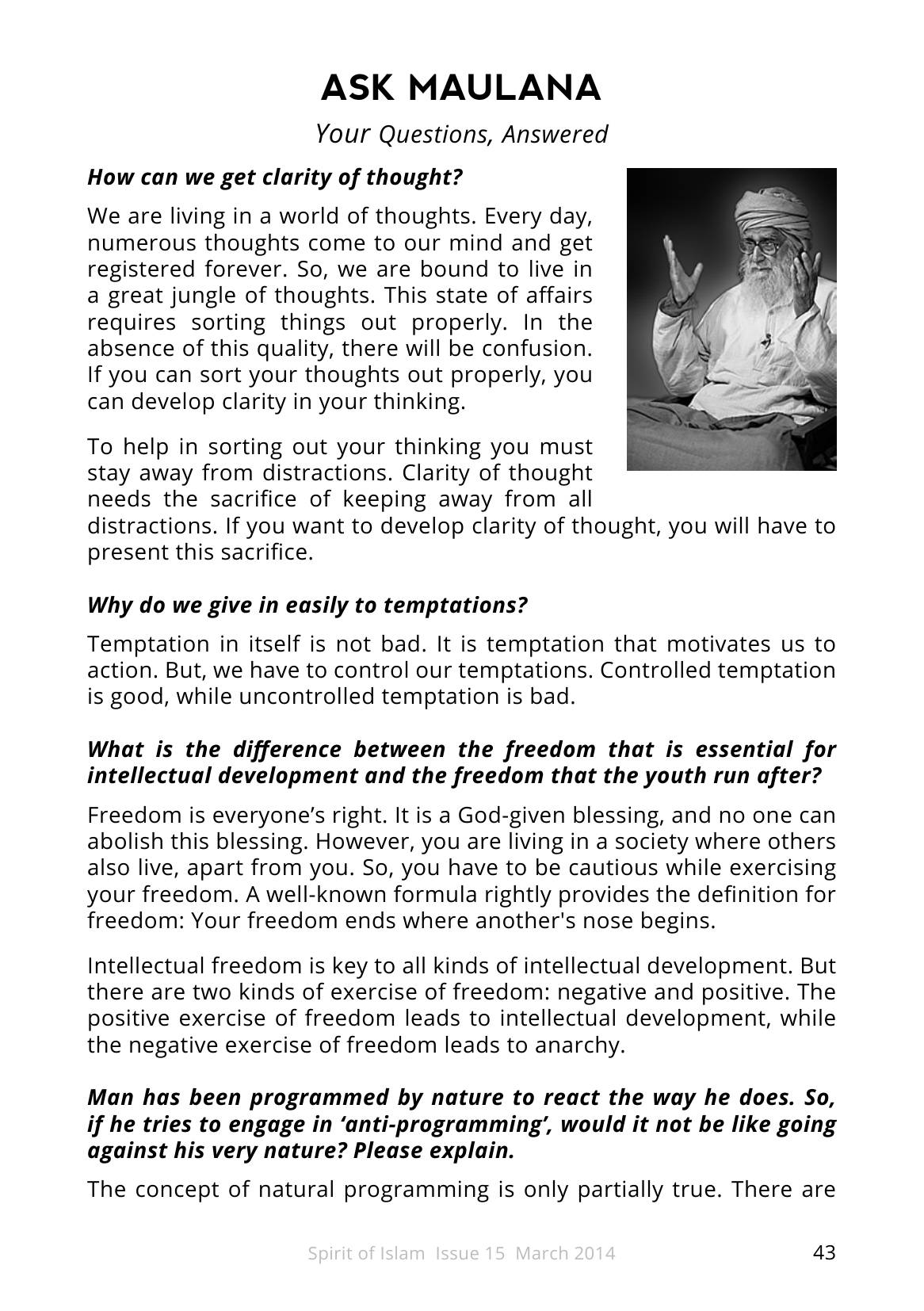 The printed page