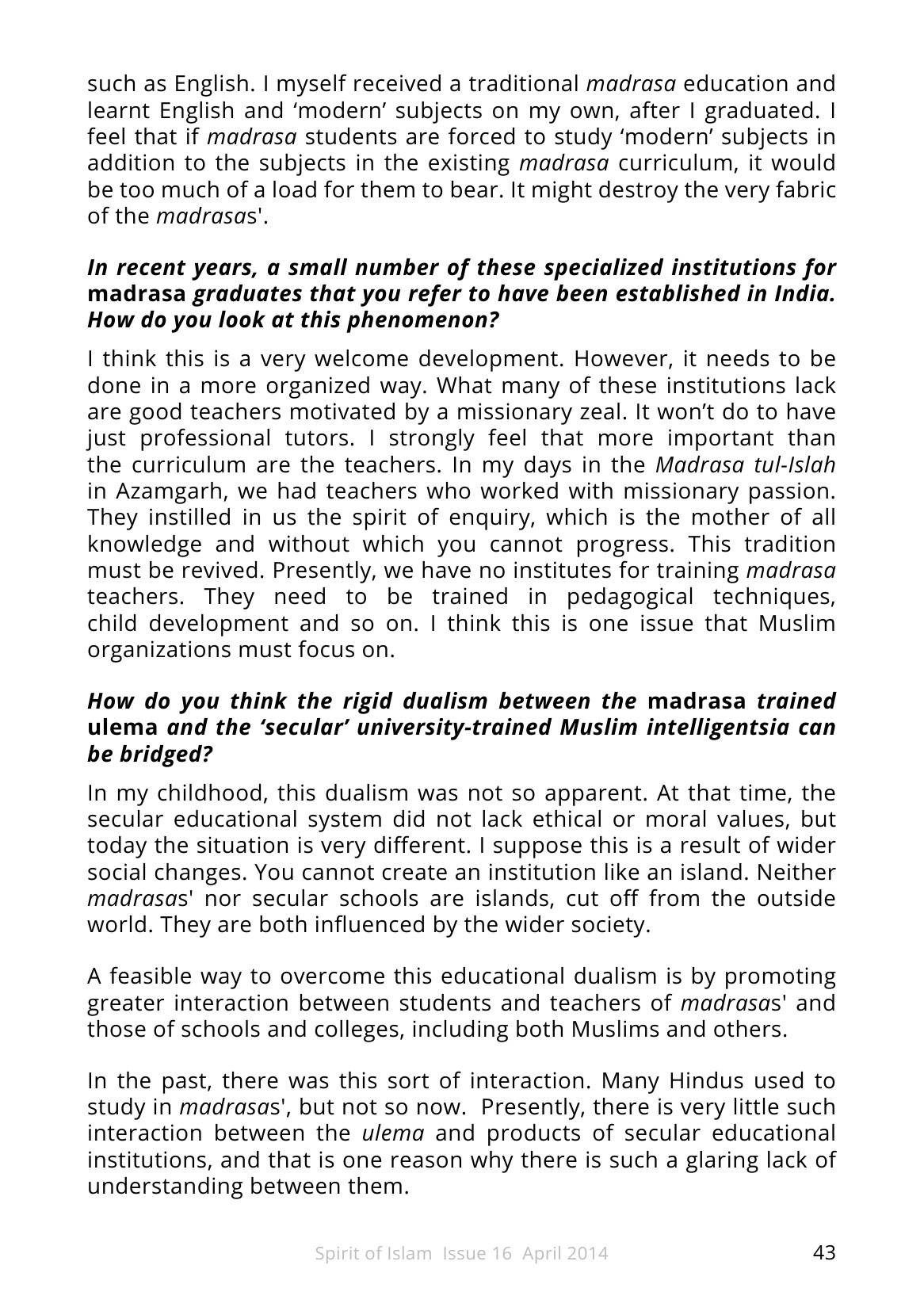 The printed page