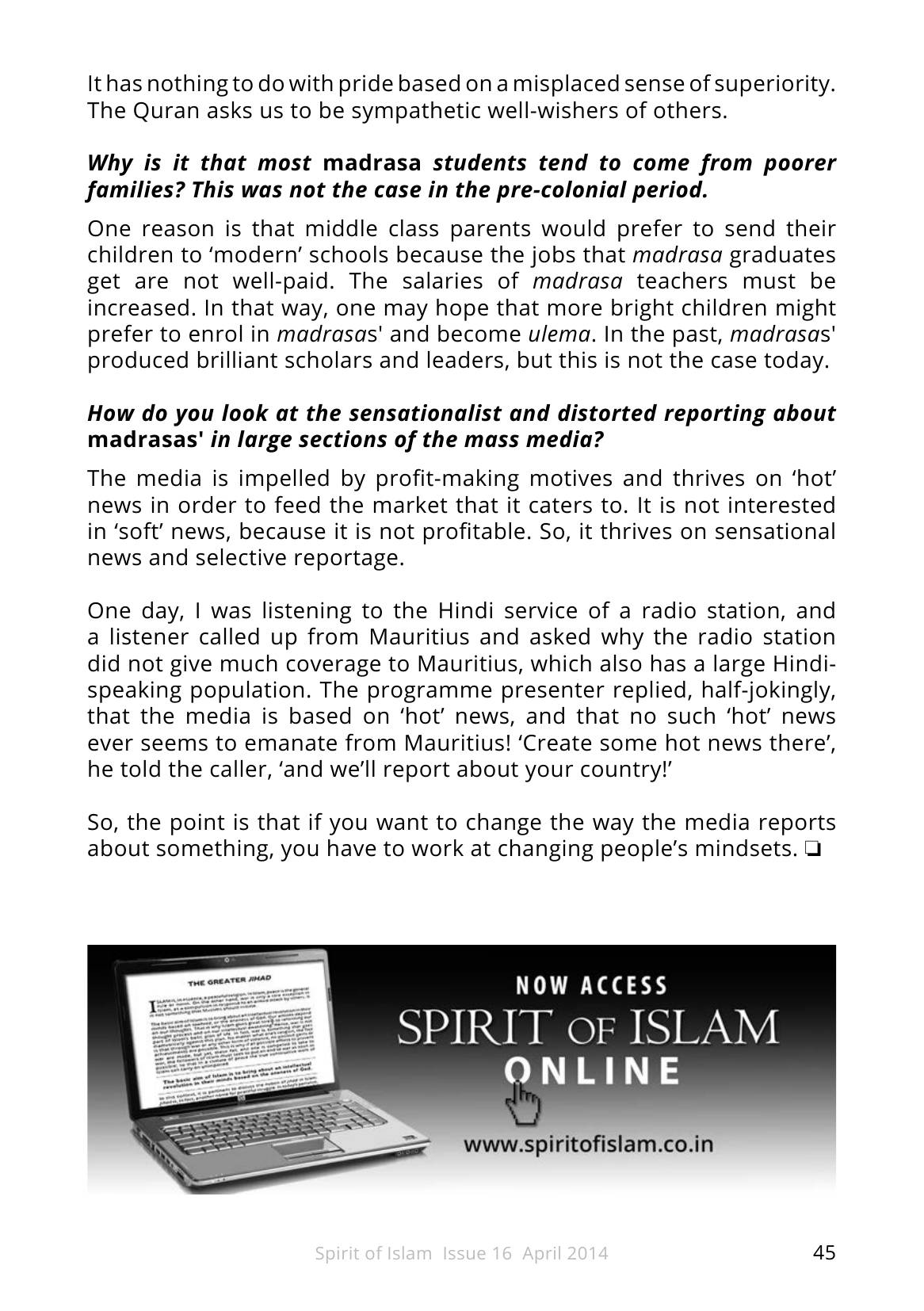 The printed page
