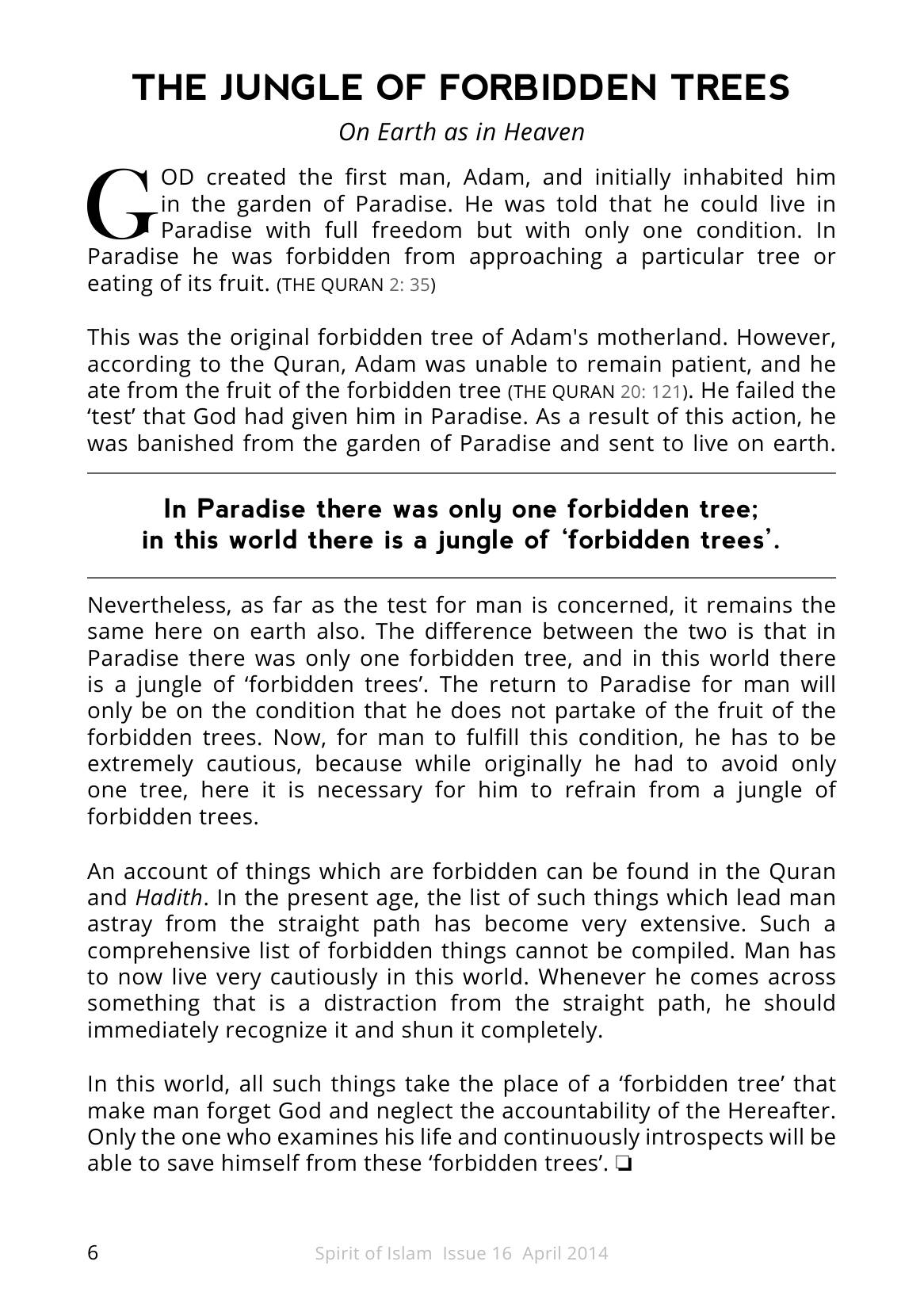 The printed page