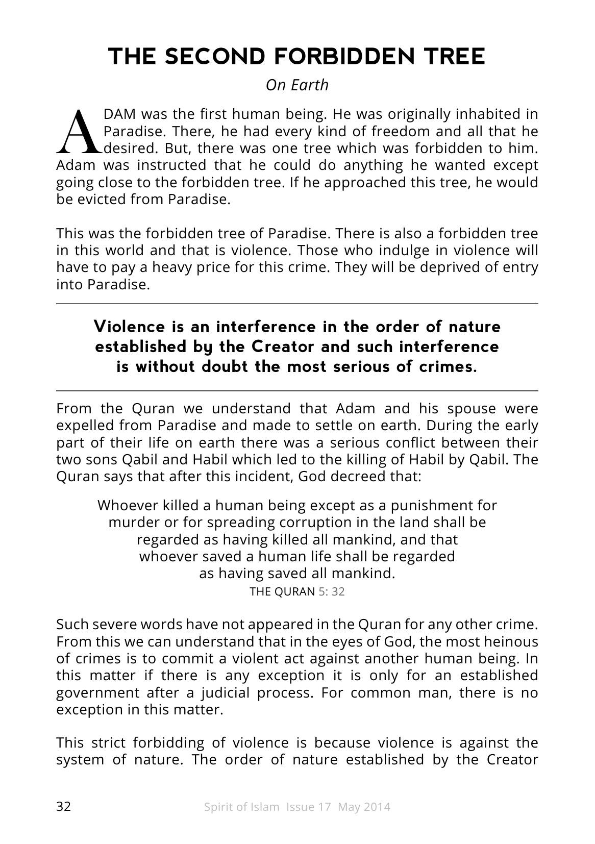 The printed page