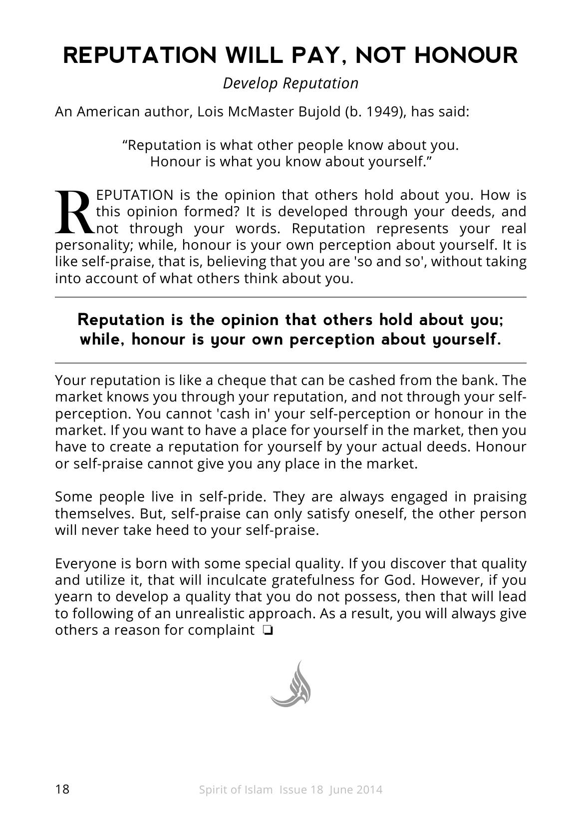 The printed page