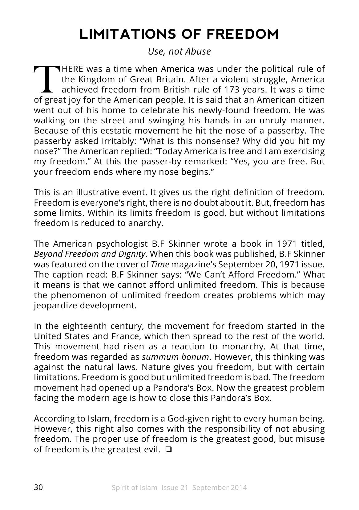 The printed page