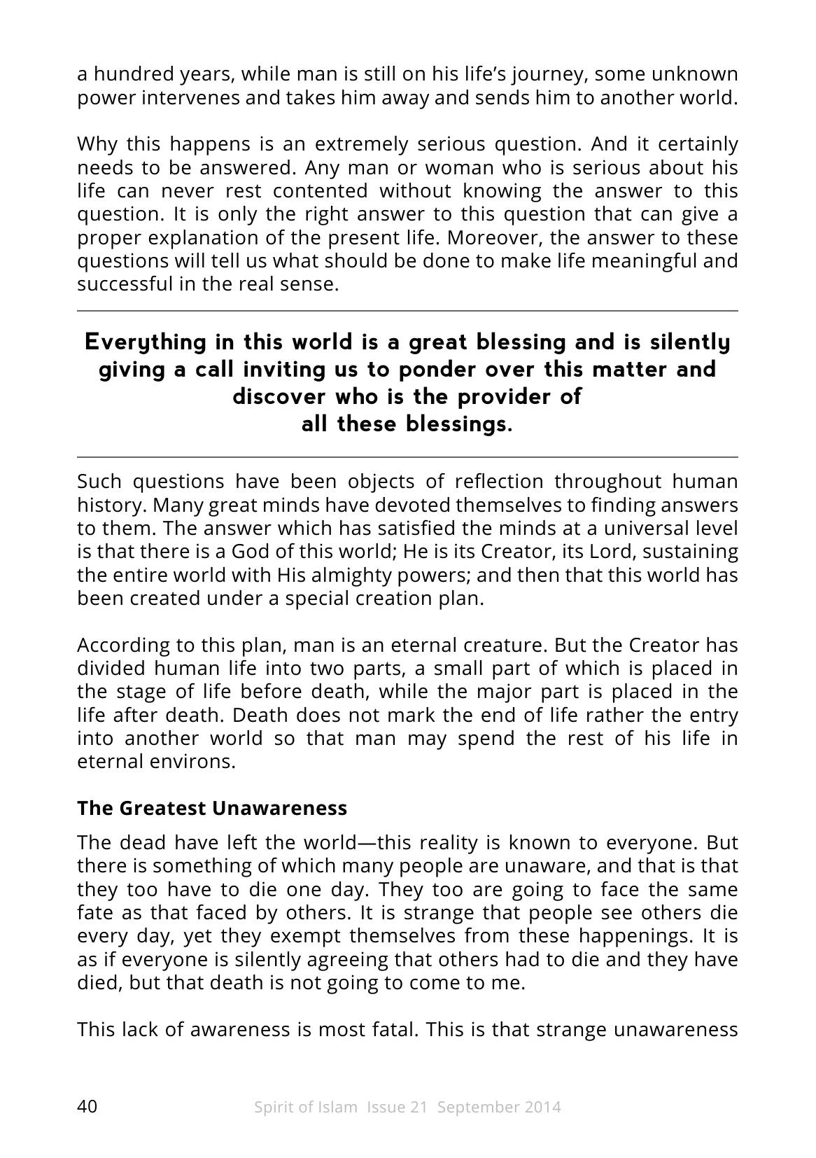 The printed page