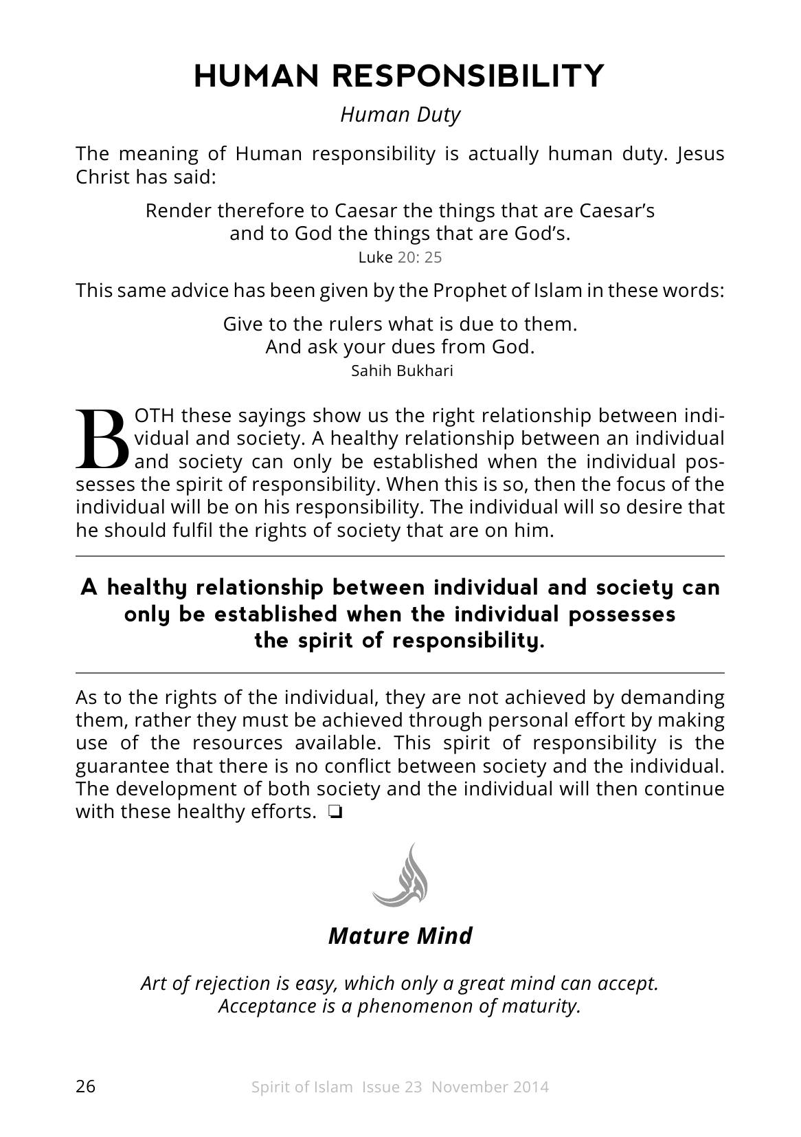 The printed page