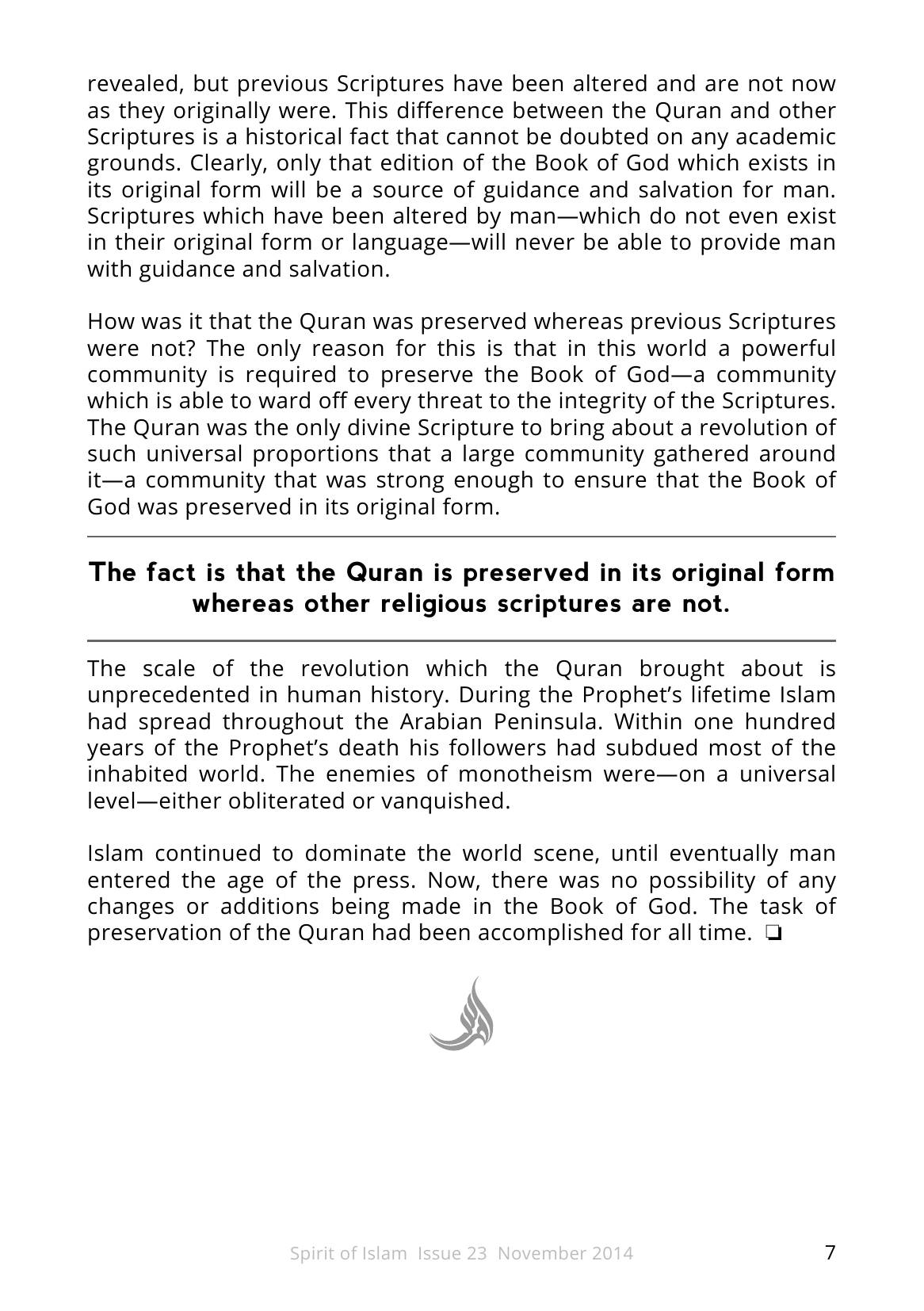 The printed page