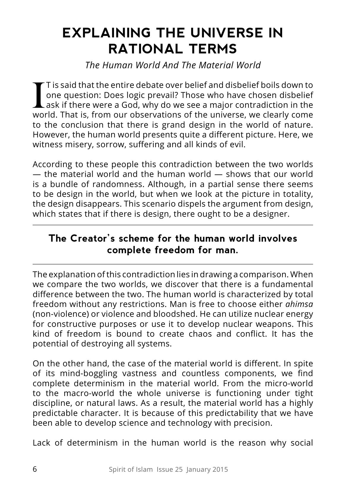 The printed page