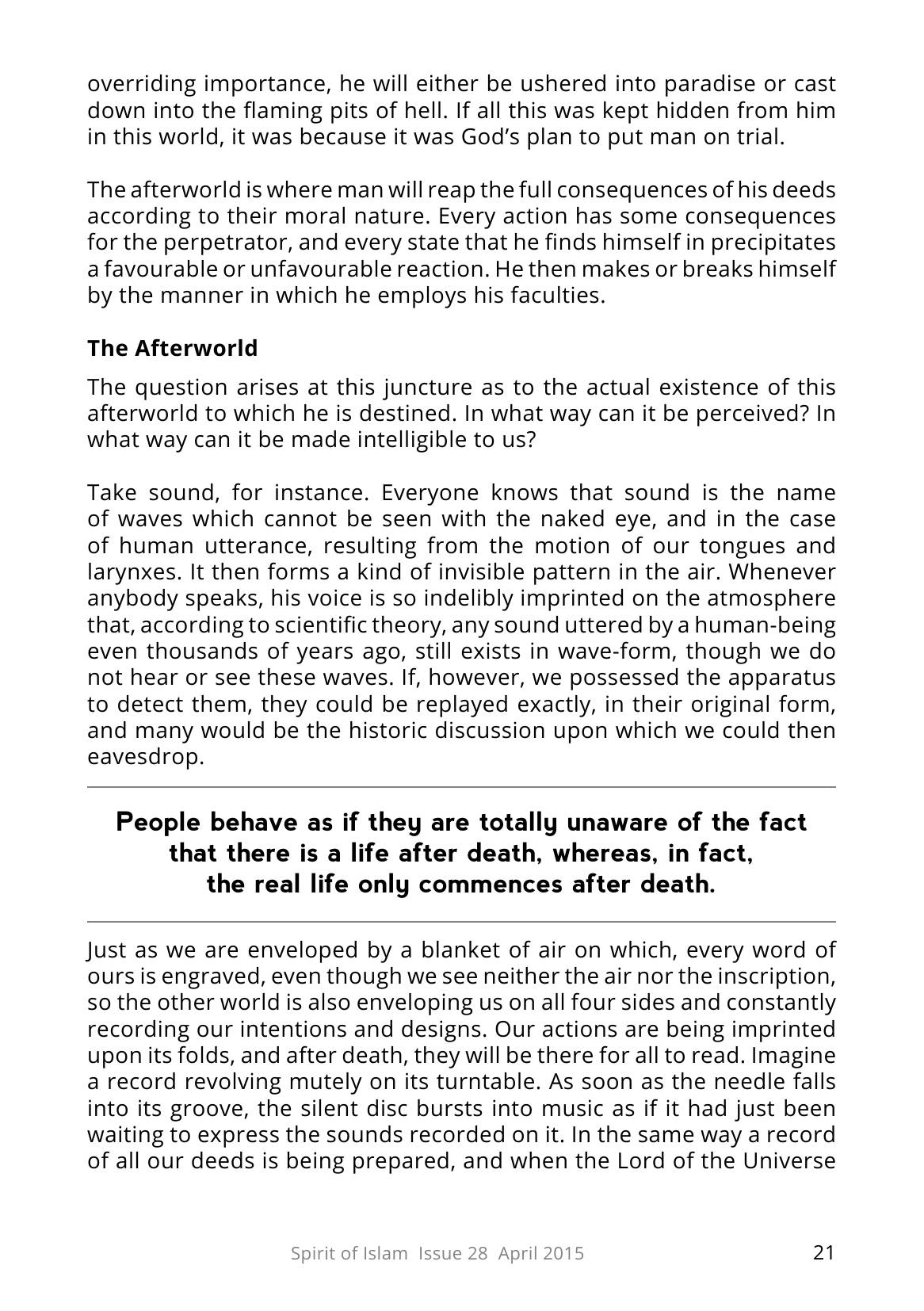 The printed page