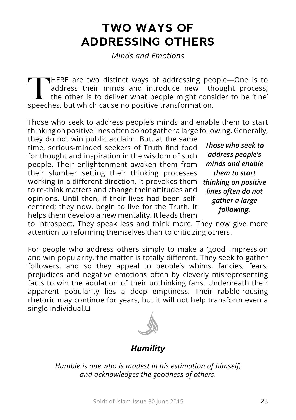 The printed page