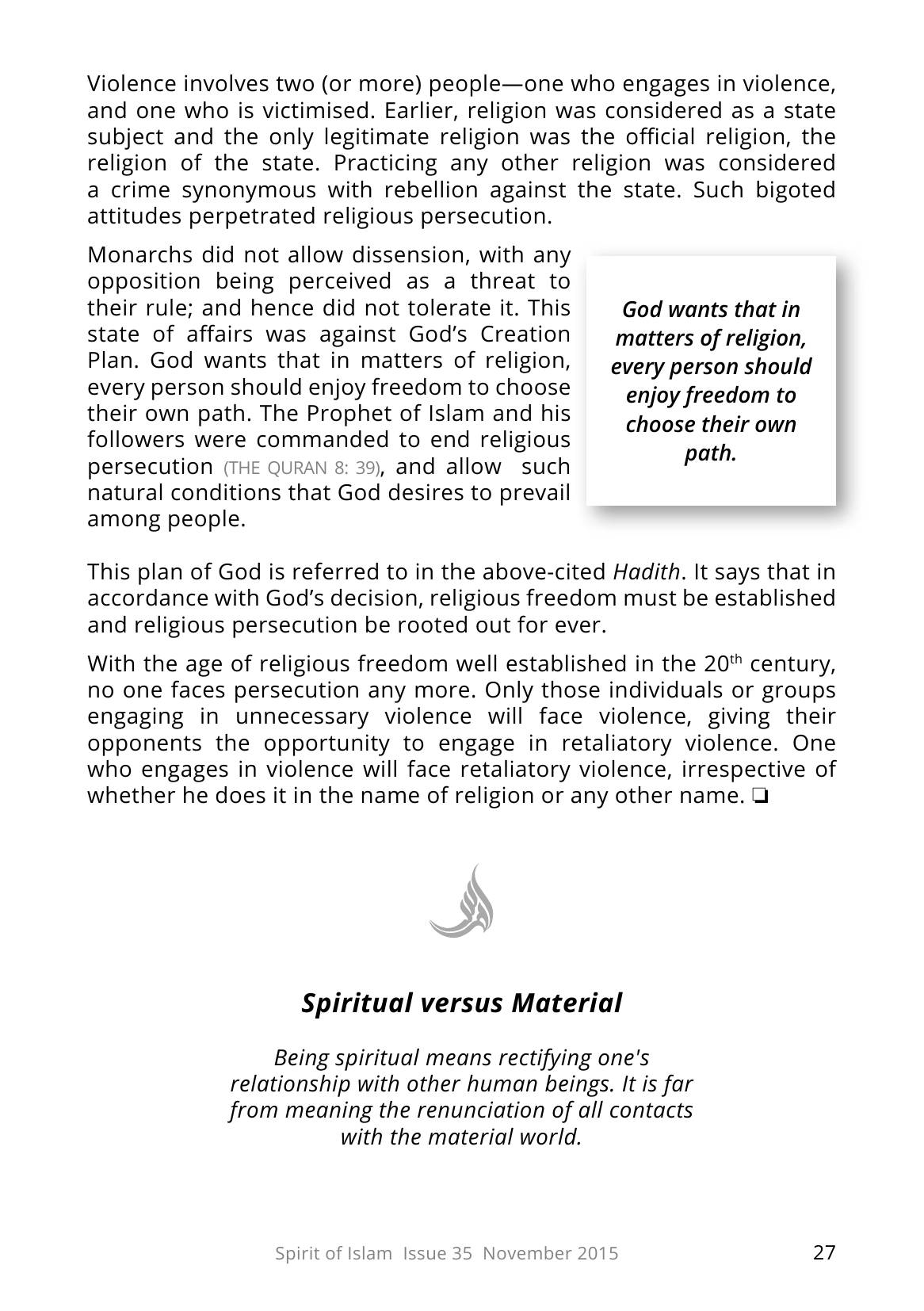 The printed page