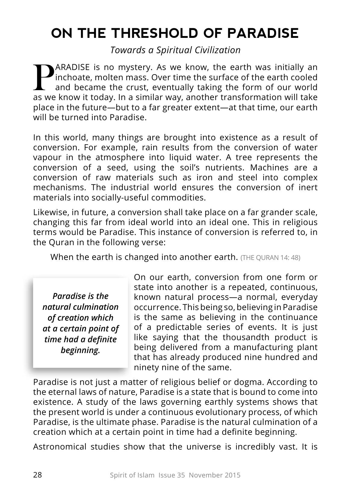 The printed page