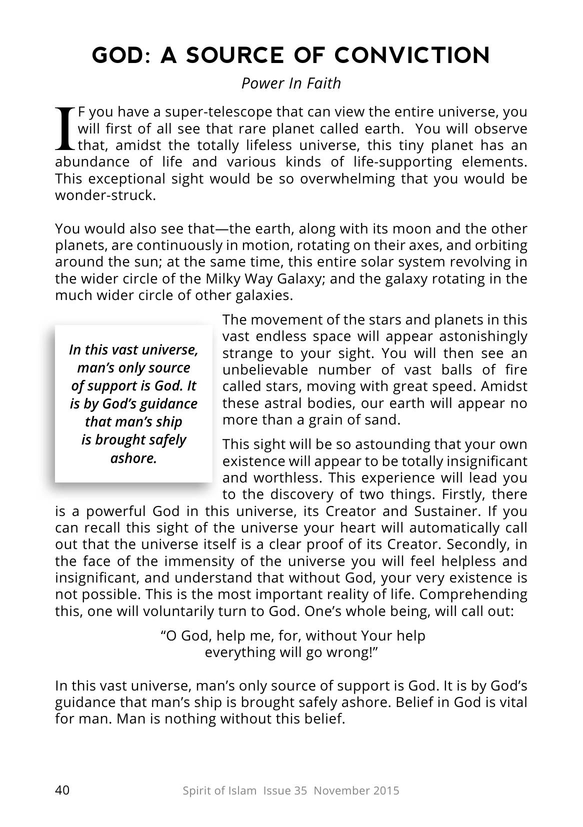 The printed page