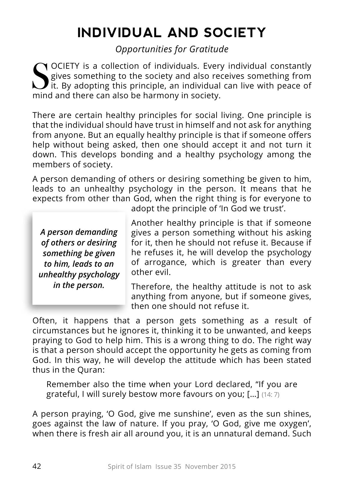 The printed page