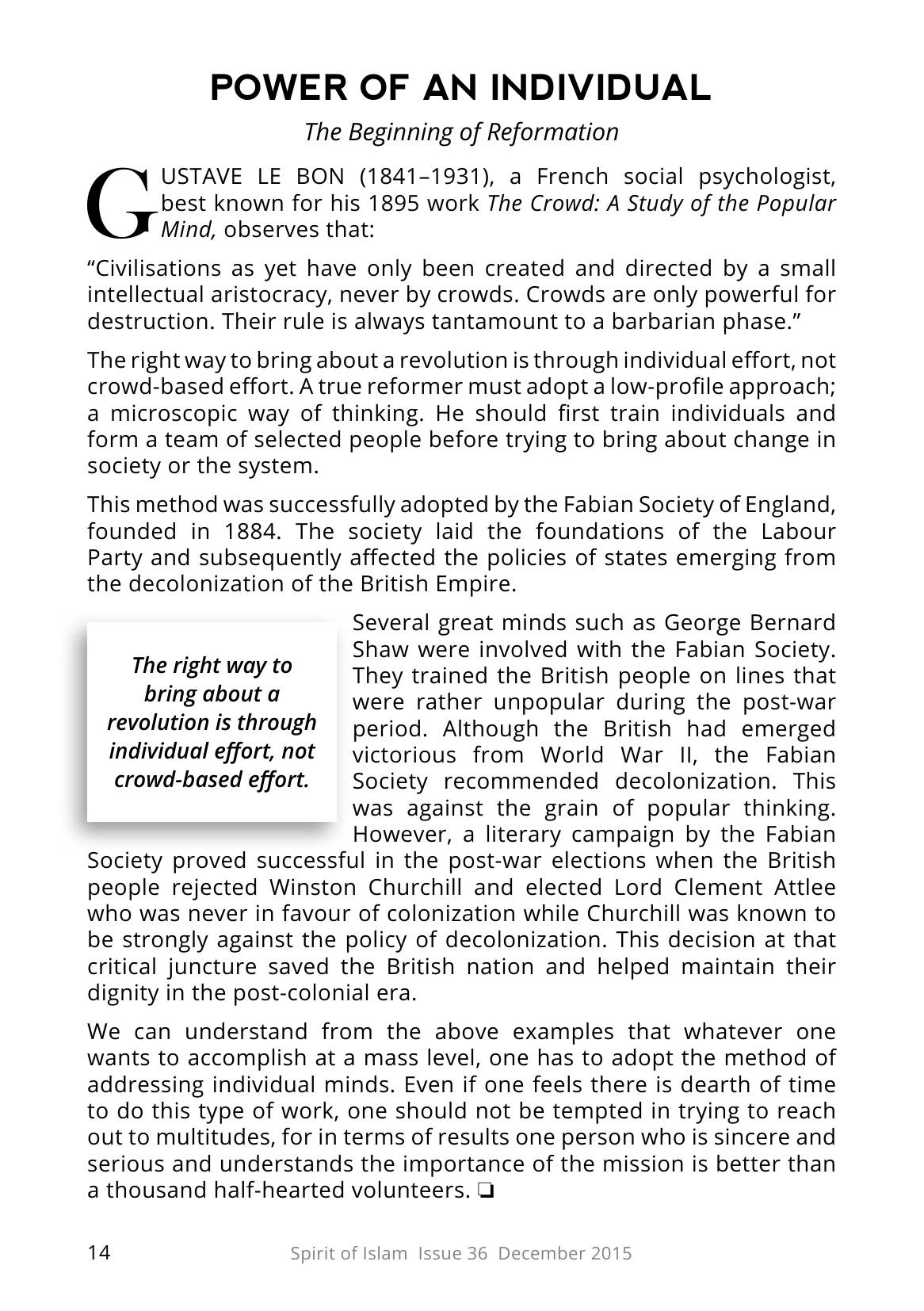 The printed page