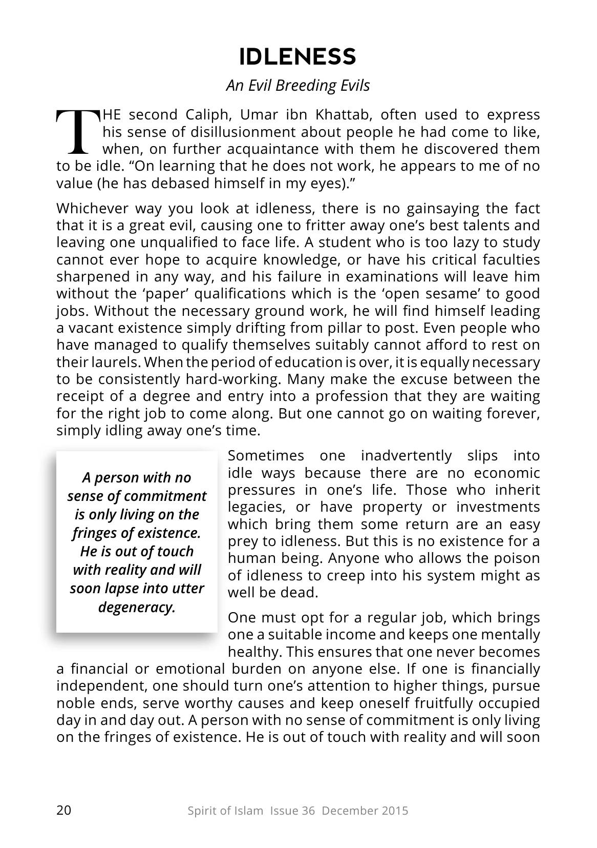 The printed page