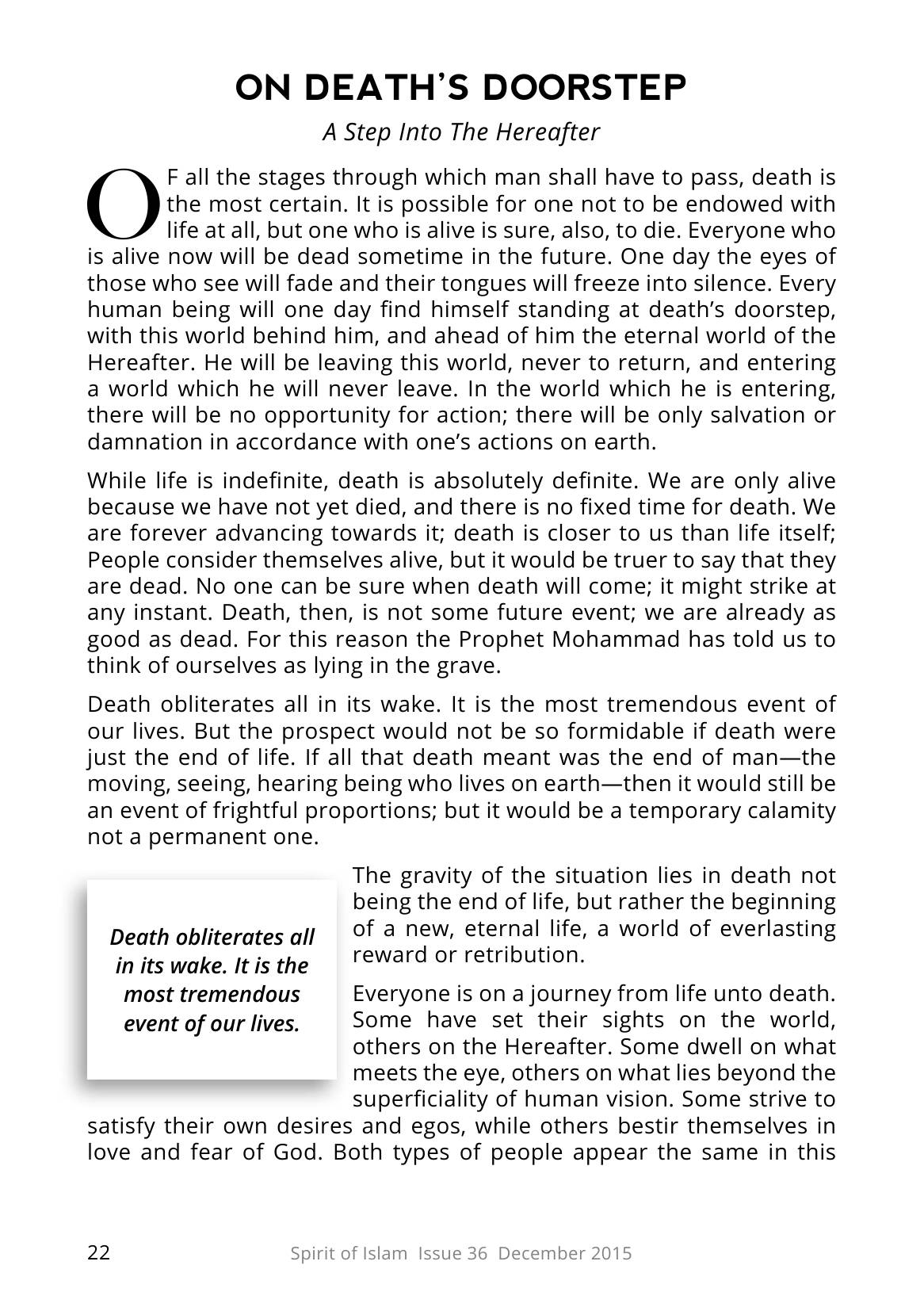 The printed page
